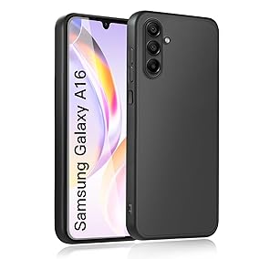 Silikonhülle schwarz für Samsung Galaxy A16