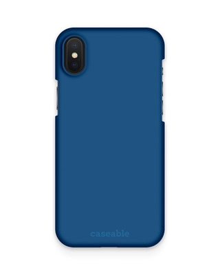 CLASSIC BLUE Hardcase Hülle Apple iPhone X/XS