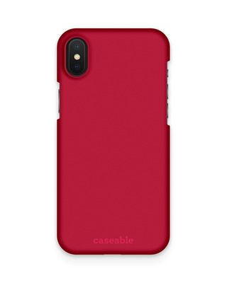 RED Hardcase Hülle Apple iPhone X/XS
