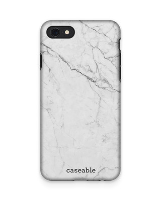 White Marble Premium Hülle Apple iPhone 6/6s