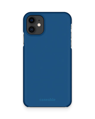 CLASSIC BLUE Hardcase Hülle Apple iPhone 11