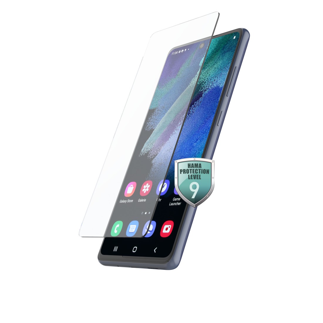 Hama Echtglas-Displayschutz Premium Crystal Glass für Samsung Galaxy S21 FE 5G