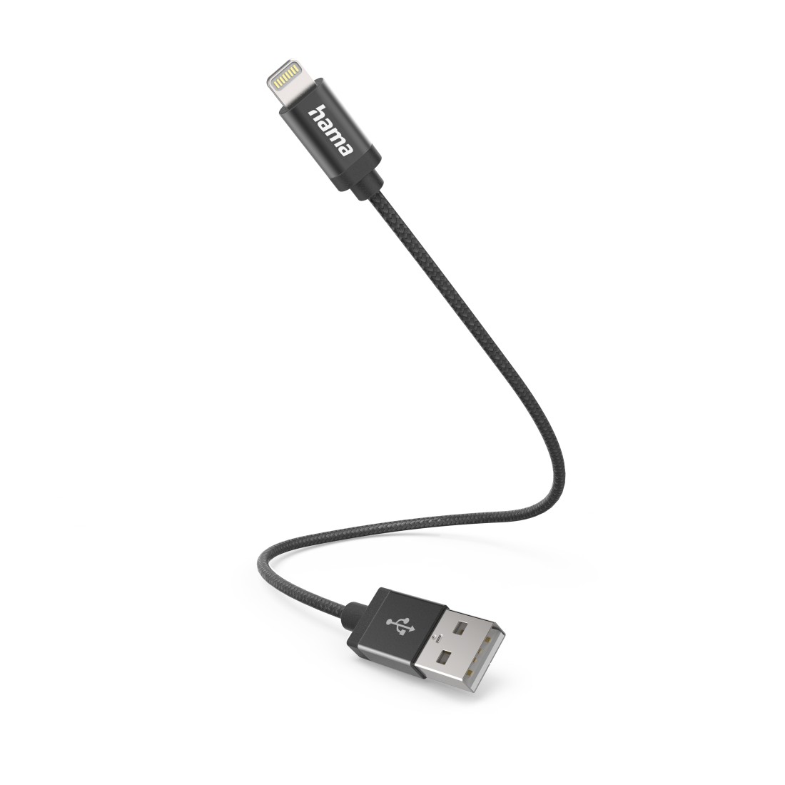 Cross selling Hama Ladekabel, USB-A - Lightning, 0,2 m, Nylon, Schwarz