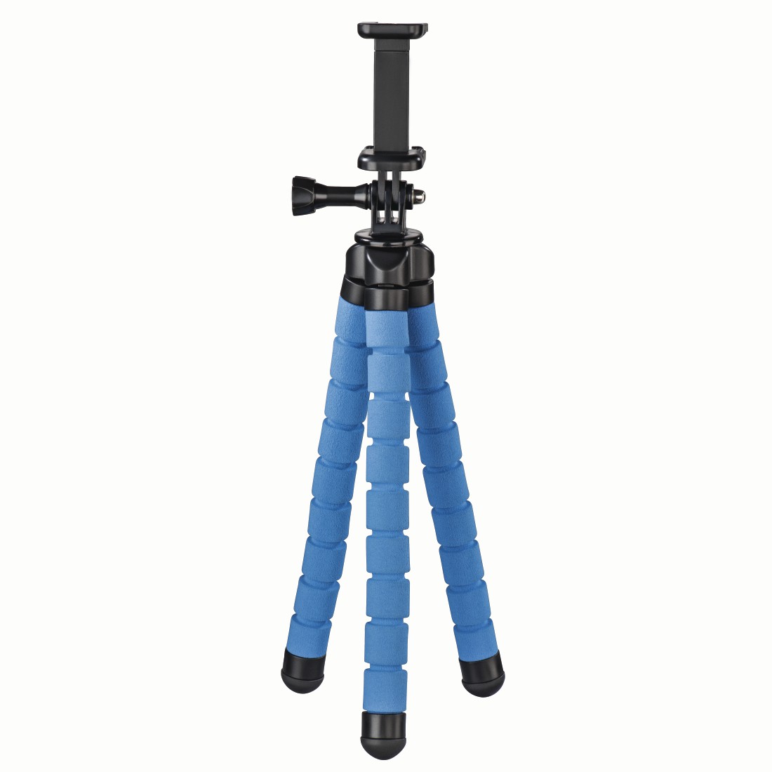 Hama Stativ Flex für Smartphone und GoPro, 26 cm, Blau