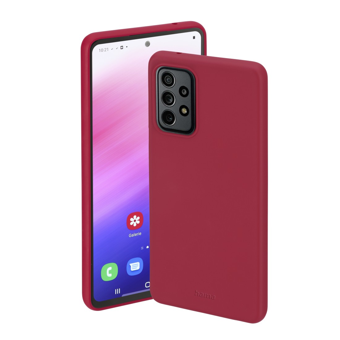 Hama Cover Finest Feel für Samsung Galaxy A53 5G, Rot