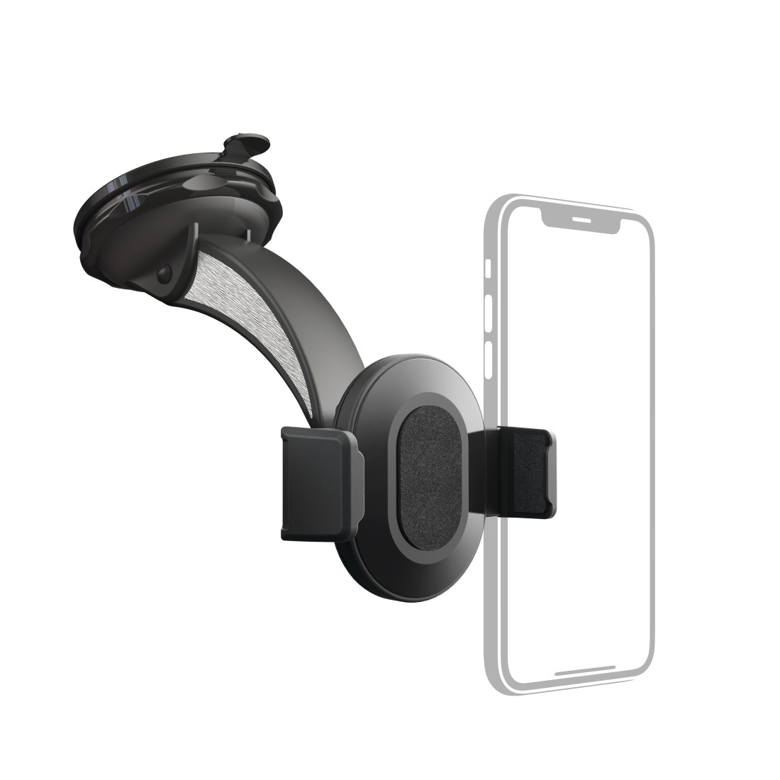 Hama Auto-Handyhalterung Move mit Saugnapf, 360 Grad drehbar, universal