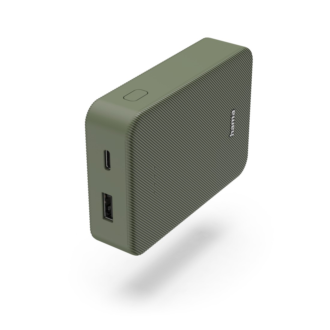 Hama Power Pack Colour 10, 10000mAh, 2 Ausgänge: USB-C, USB-A, Grün Hama Power Pack Colour 10, 10000mAh, 2 Ausgänge: USB-C, USB-A, Grün