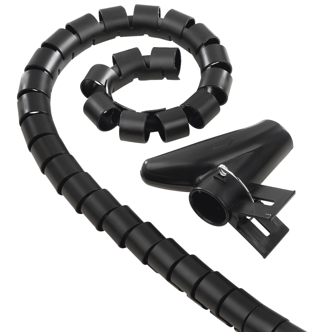 Cross selling Hama Flexibler Spiral-Kabelschlauch, universal, 20 mm, 2,5 m, Schwarz