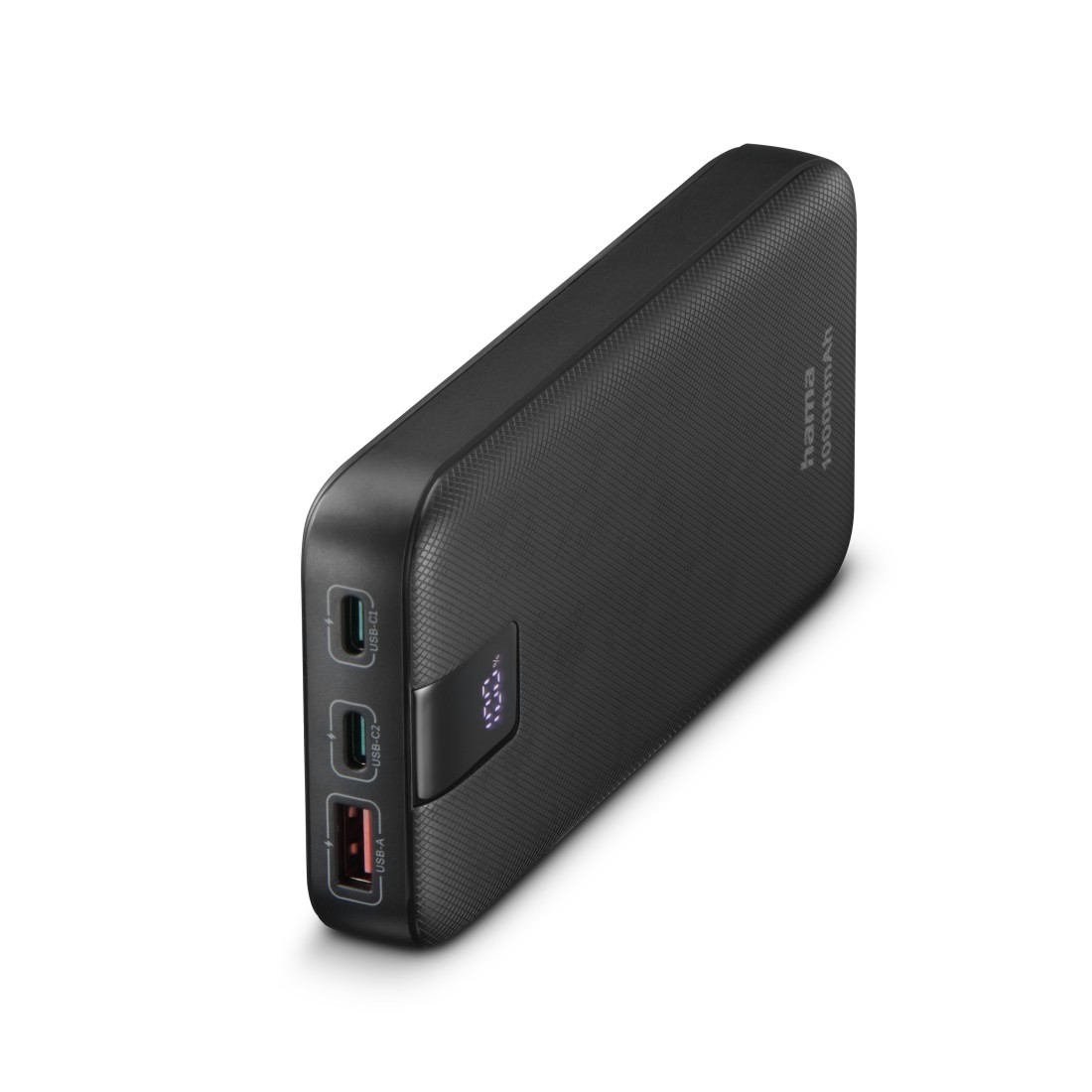 Hama Power Pack PD 10 10000mAh, Ausgänge: 2x USB-C, USB-A, Schnellladen, Anth. Hama Power Pack PD 10 10000mAh, Ausgänge: 2x USB-C, USB-A, Schnellladen, Anth.