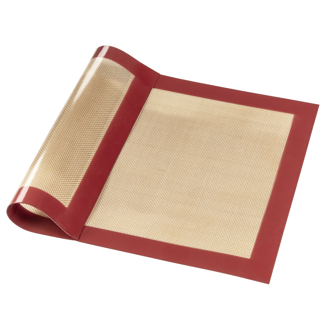 Cross selling Xavax Backmatte aus Silikon, eckig, 40 x 30 cm, Rot-Braun
