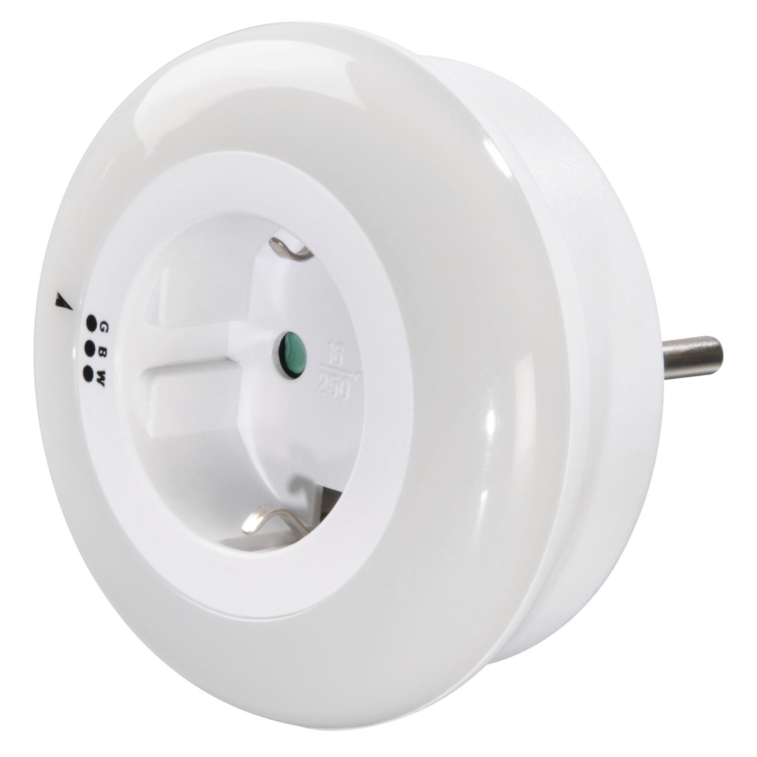 Cross selling Hama LED-Nachtlicht Circle Colour m. integr. Steckdose, Lichtsensor, 3 Farben