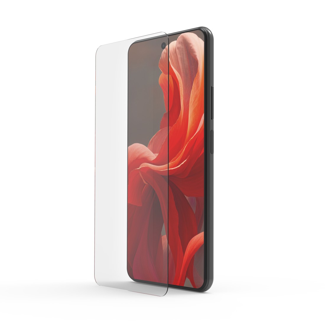 Hama Handy-Schutzglas Clear Protect für Motorola Moto G86 5G, Montagehilfe
