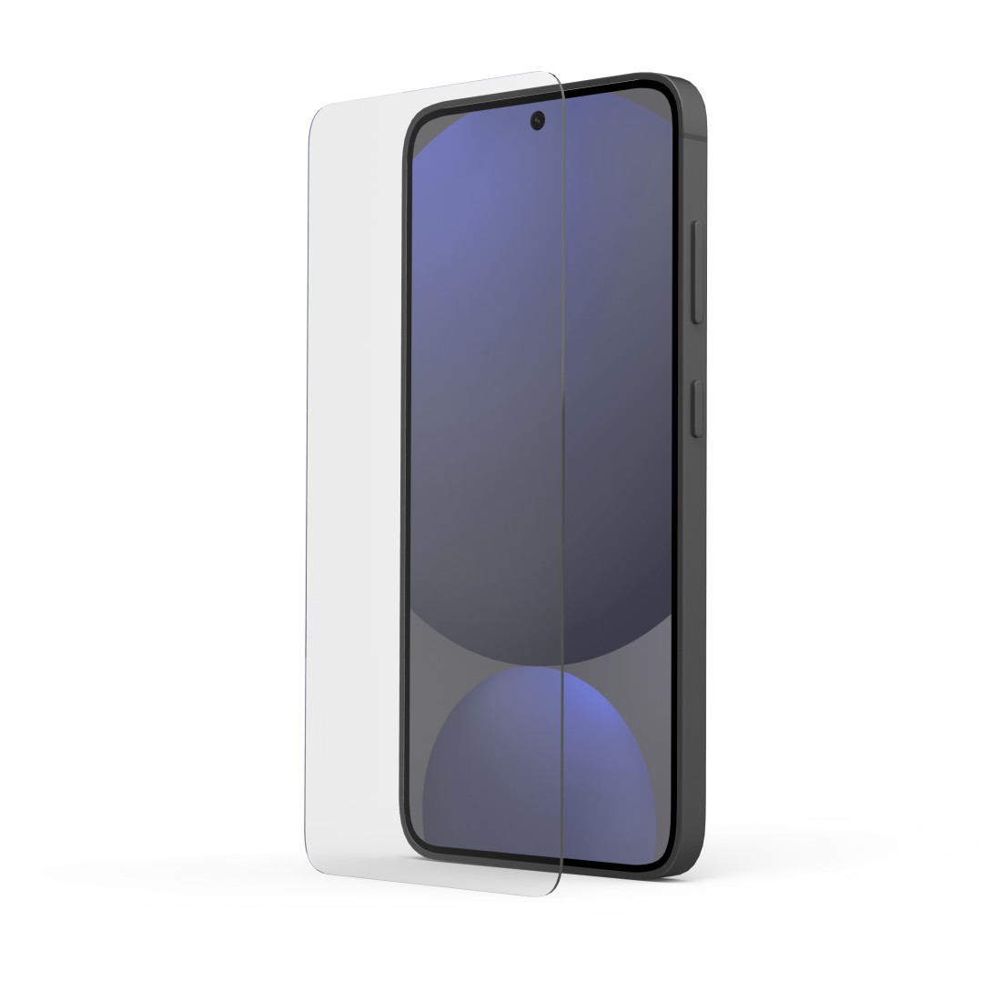 Hama Handy-Schutzglas Clear Protect für Samsung Galaxy S25 FE, Montagehilfe