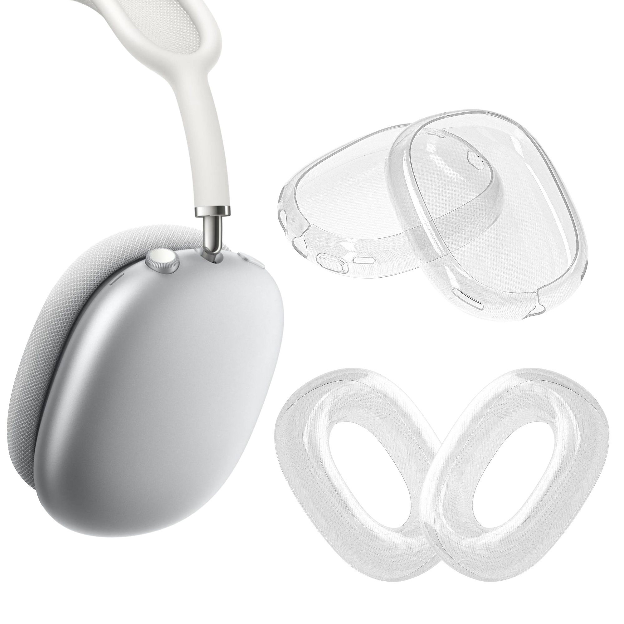 2in1 Set Hülle für Apple AirPods Max