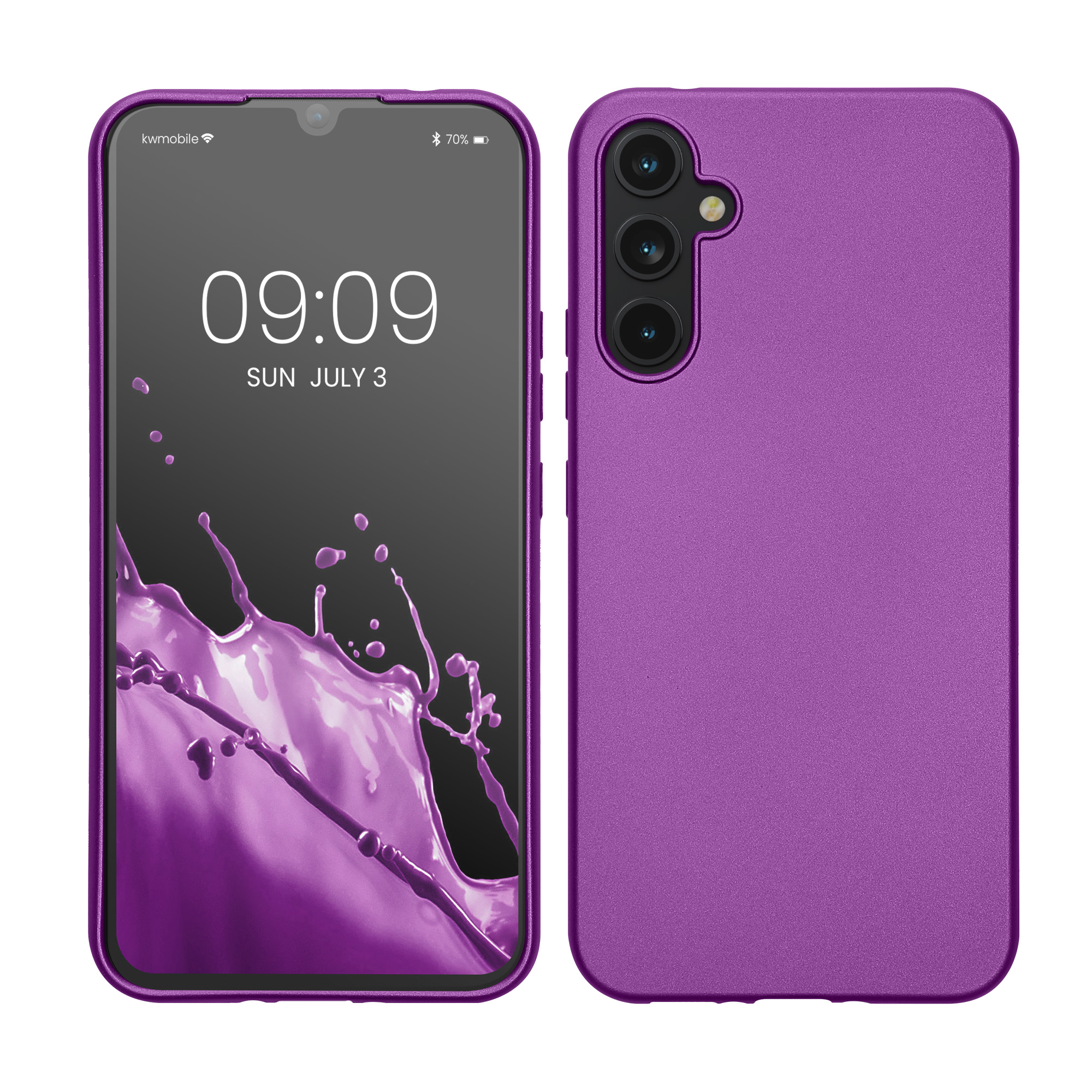 TPU Hülle für Samsung Galaxy A34 5G in Metallic Violett TPU Hülle für Samsung Galaxy A34 5G in Metallic Violett