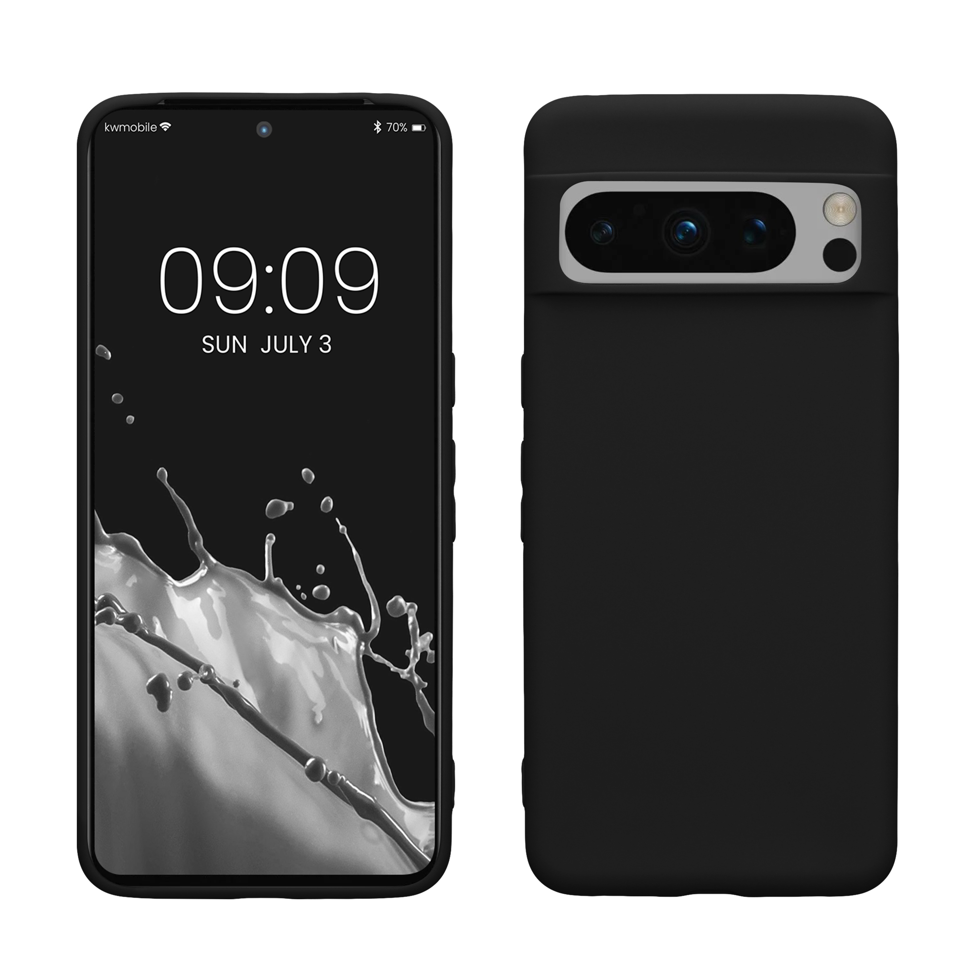 TPU Hülle für Google Pixel 8 Pro in Schwarz matt