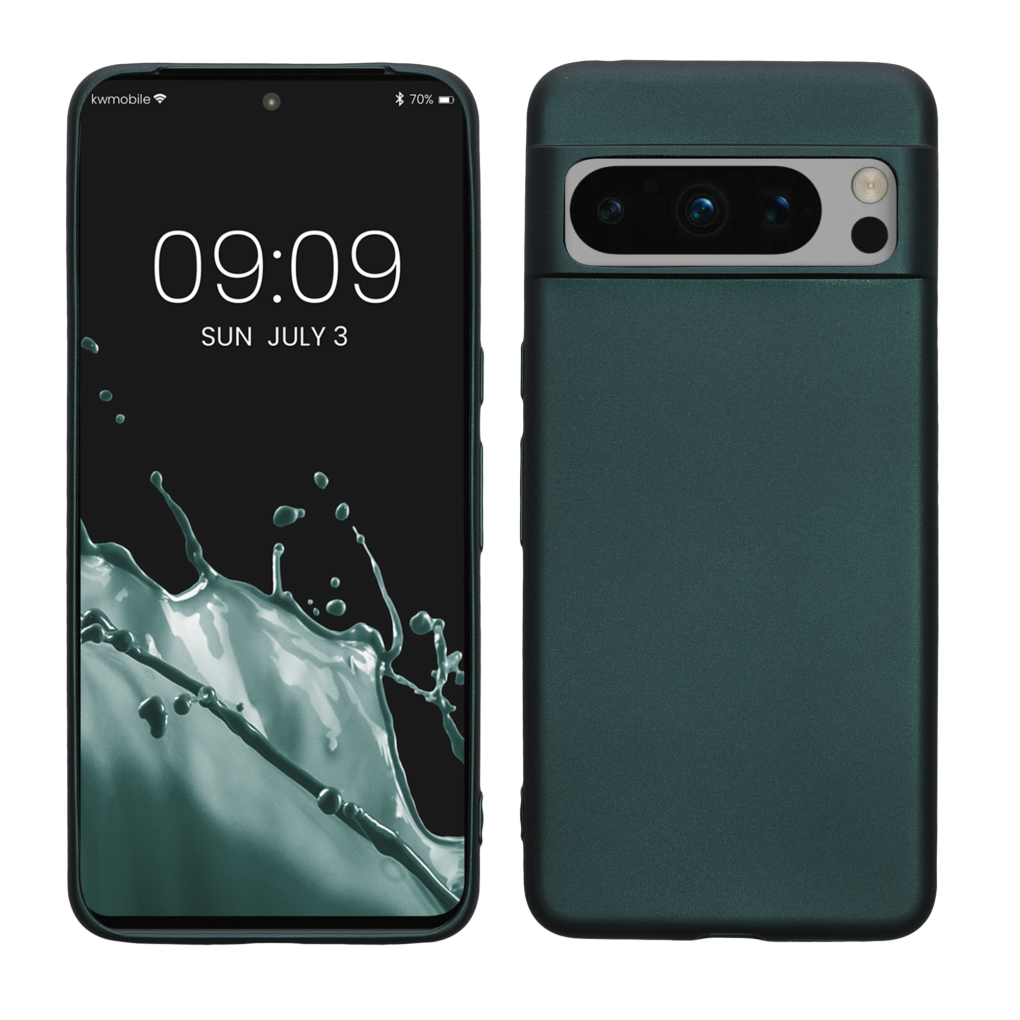 TPU Hülle für Google Pixel 8 Pro in Metallic Petrol
