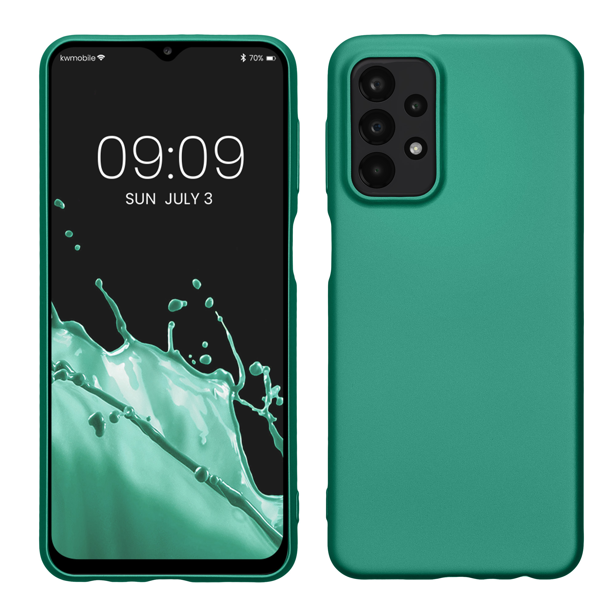 TPU Hülle für Samsung Galaxy A23 4G / 5G in Metallic Dunkelgrün TPU Hülle für Samsung Galaxy A23 4G / 5G in Metallic Dunkelgrün