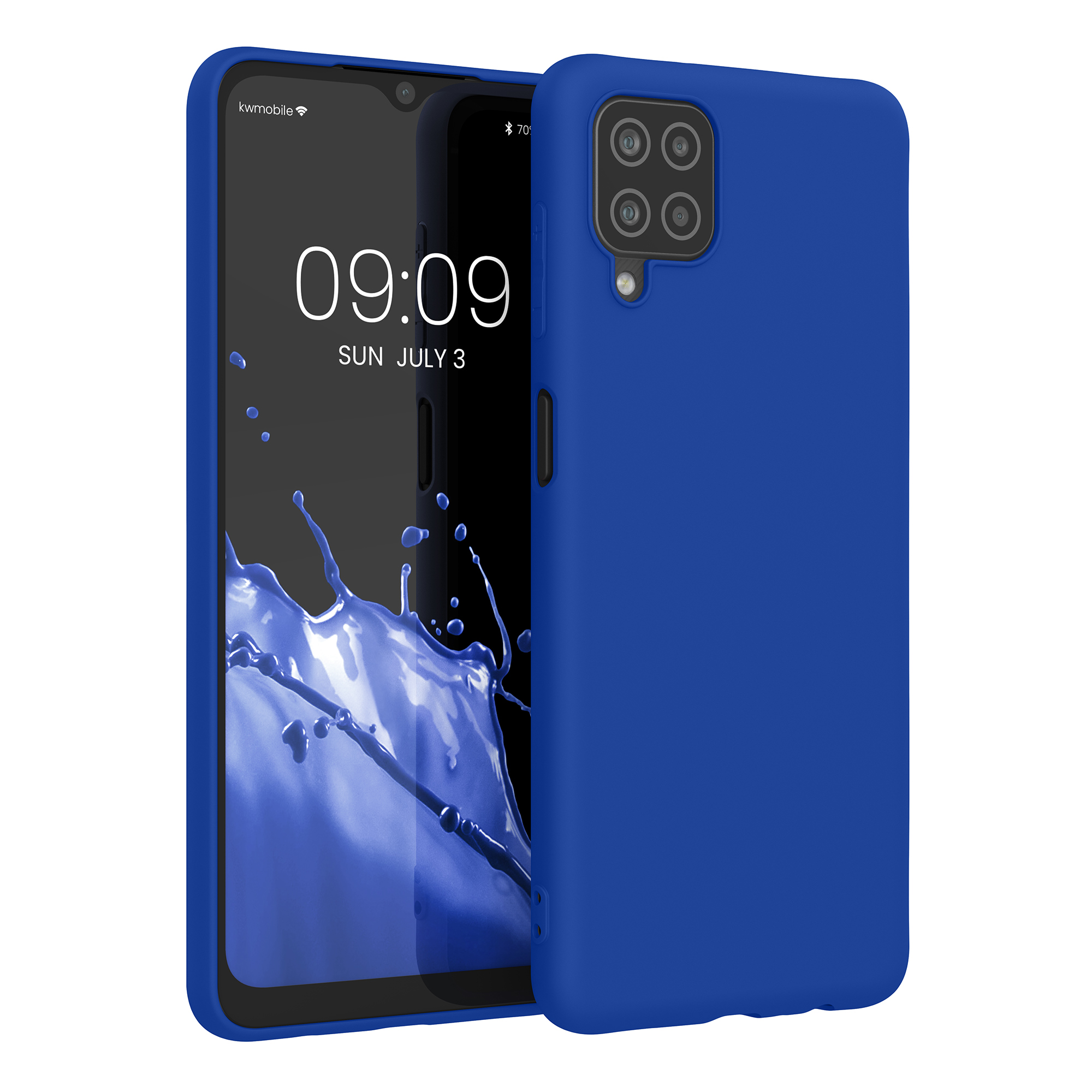 TPU Hülle für Samsung Galaxy A12 in Baltik Blau