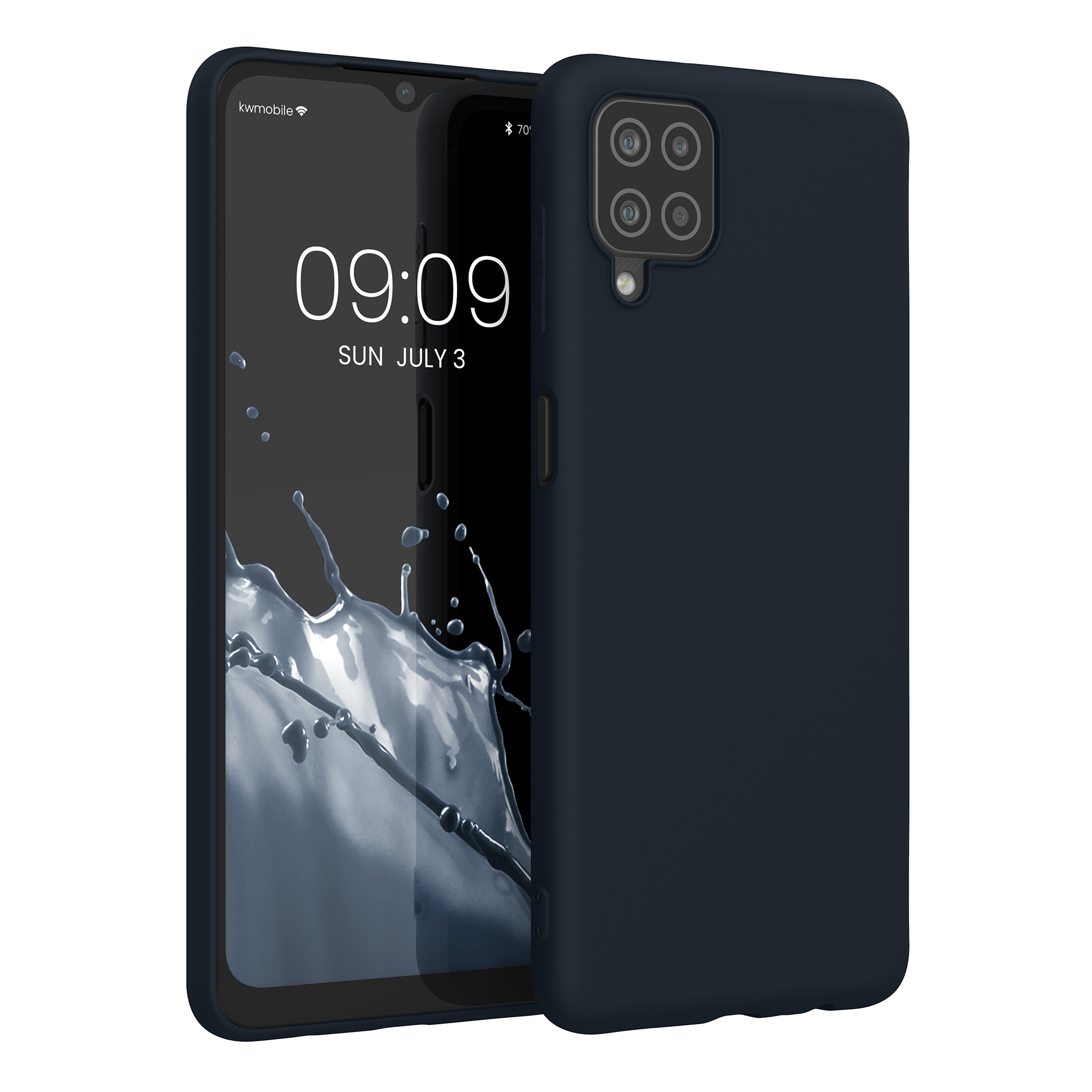 TPU Hülle für Samsung Galaxy A12 in Dunkelblau