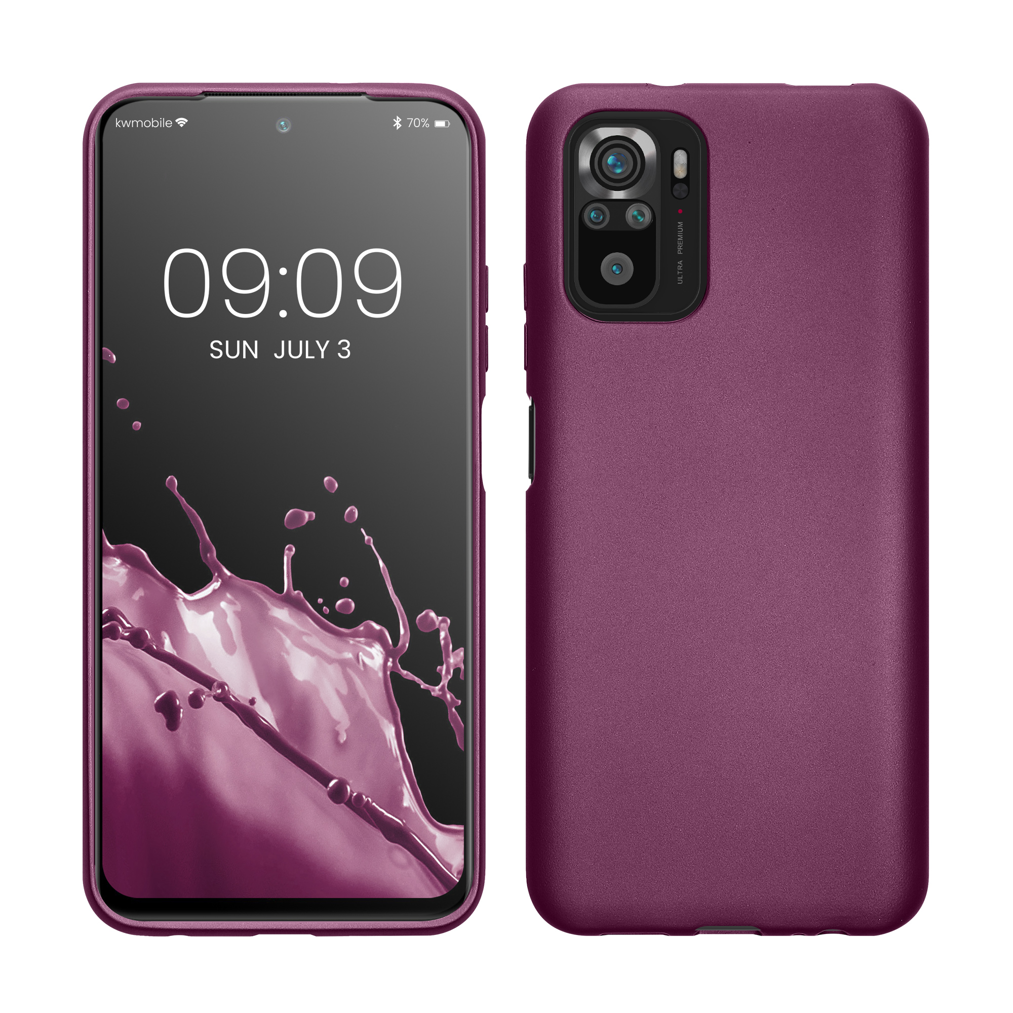TPU Hülle für Xiaomi Redmi Note 10 / Note 10S in Metallic Lavendel