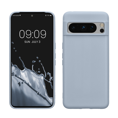 TPU Hülle für Google Pixel 8 Pro in Hellblau matt