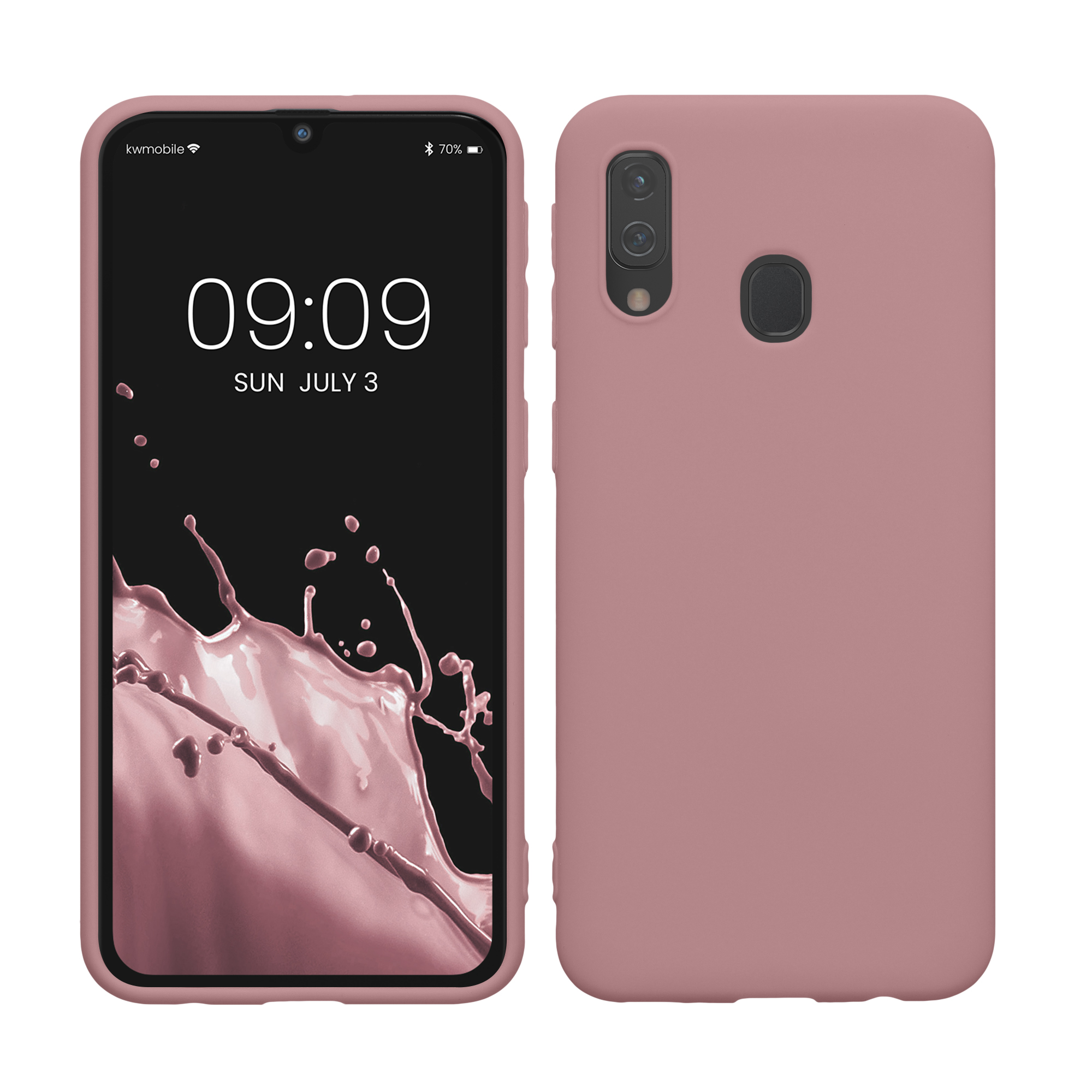 TPU Hülle für Samsung Galaxy A40 in Altrosa