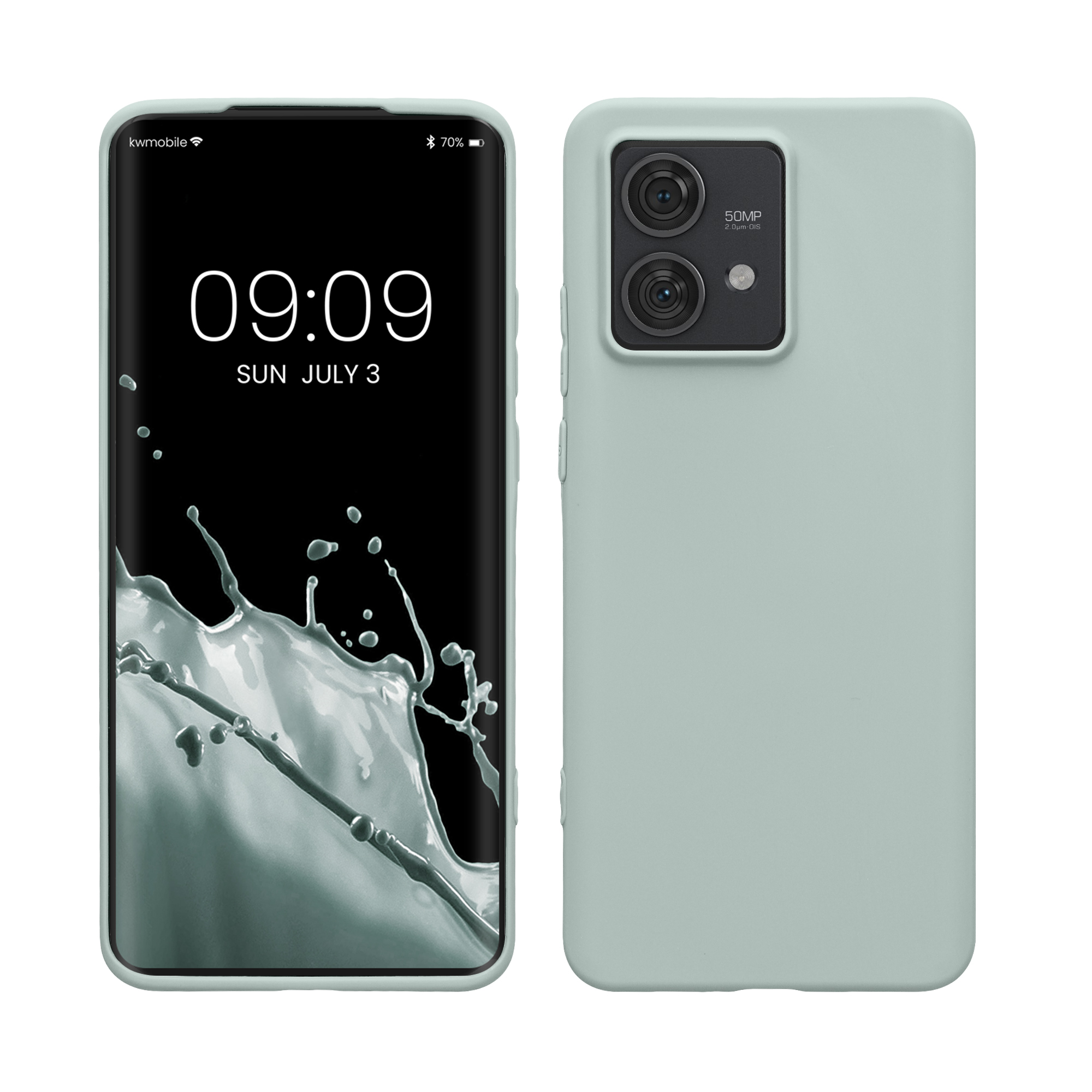TPU Hülle für Motorola Edge 40 Neo in Cool Mint