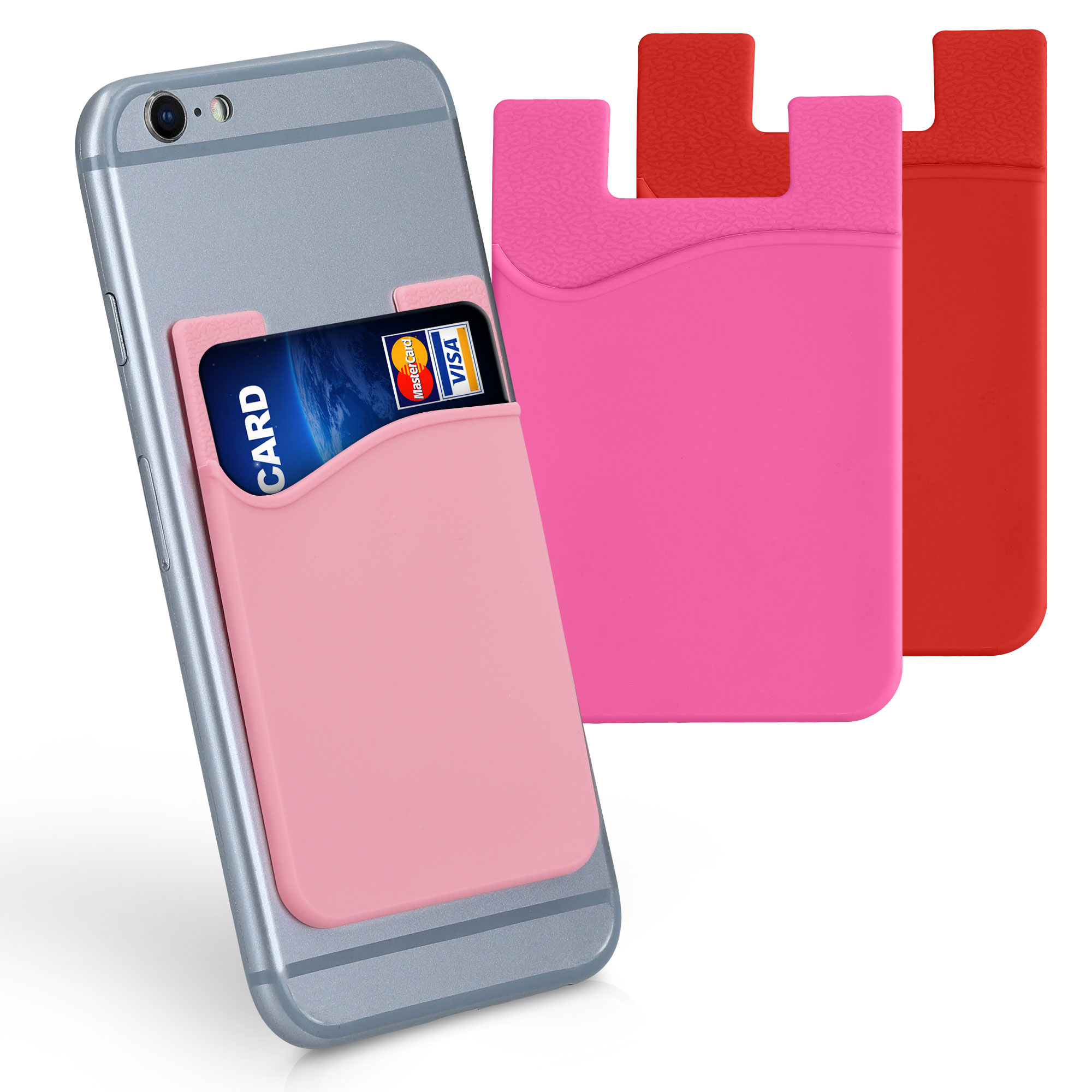 Kreditkarten Hülle aufklebbar Silikon Kreditkarten Hülle aufklebbar Silikon