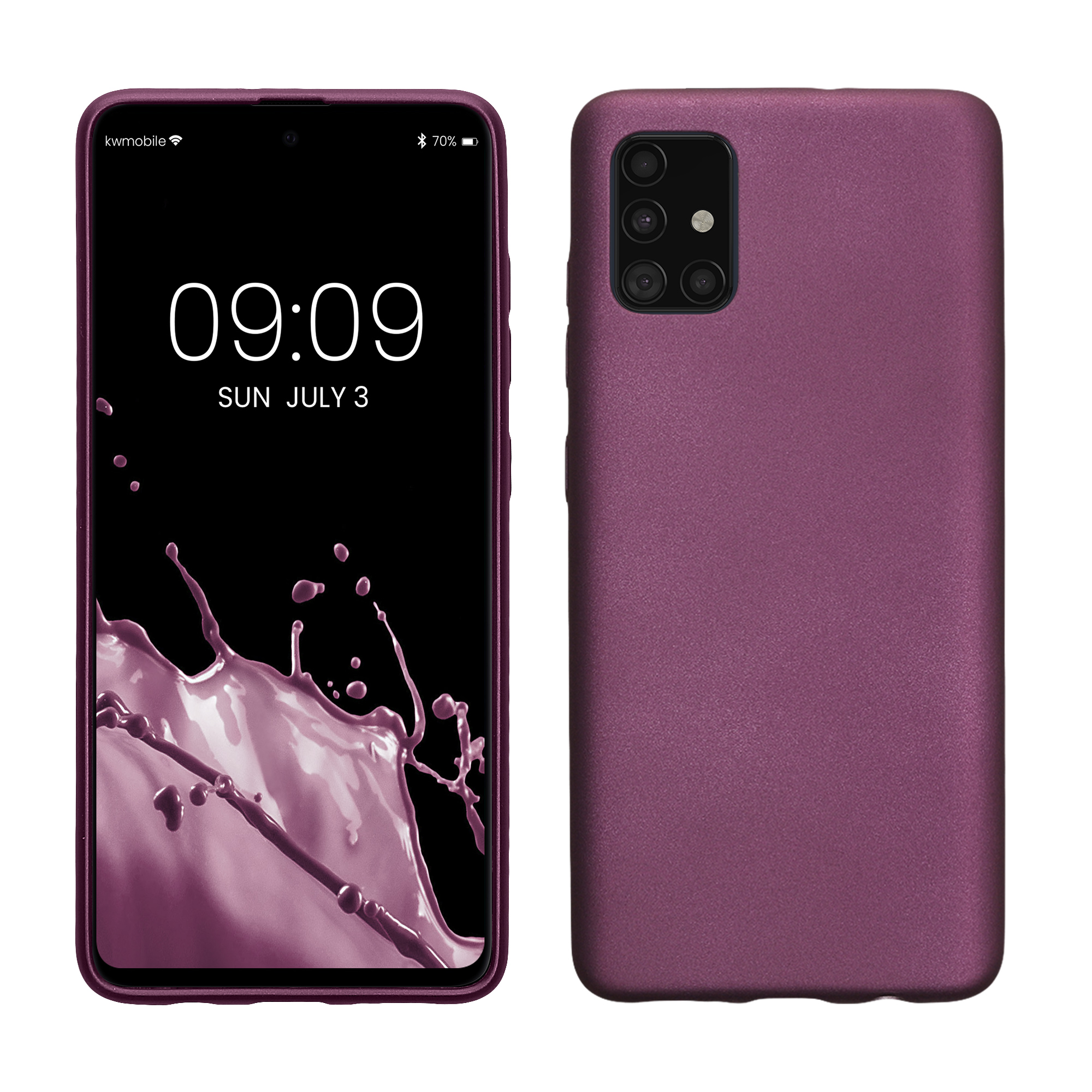 Cross selling TPU Hülle für Samsung Galaxy A51 in Metallic Lavendel