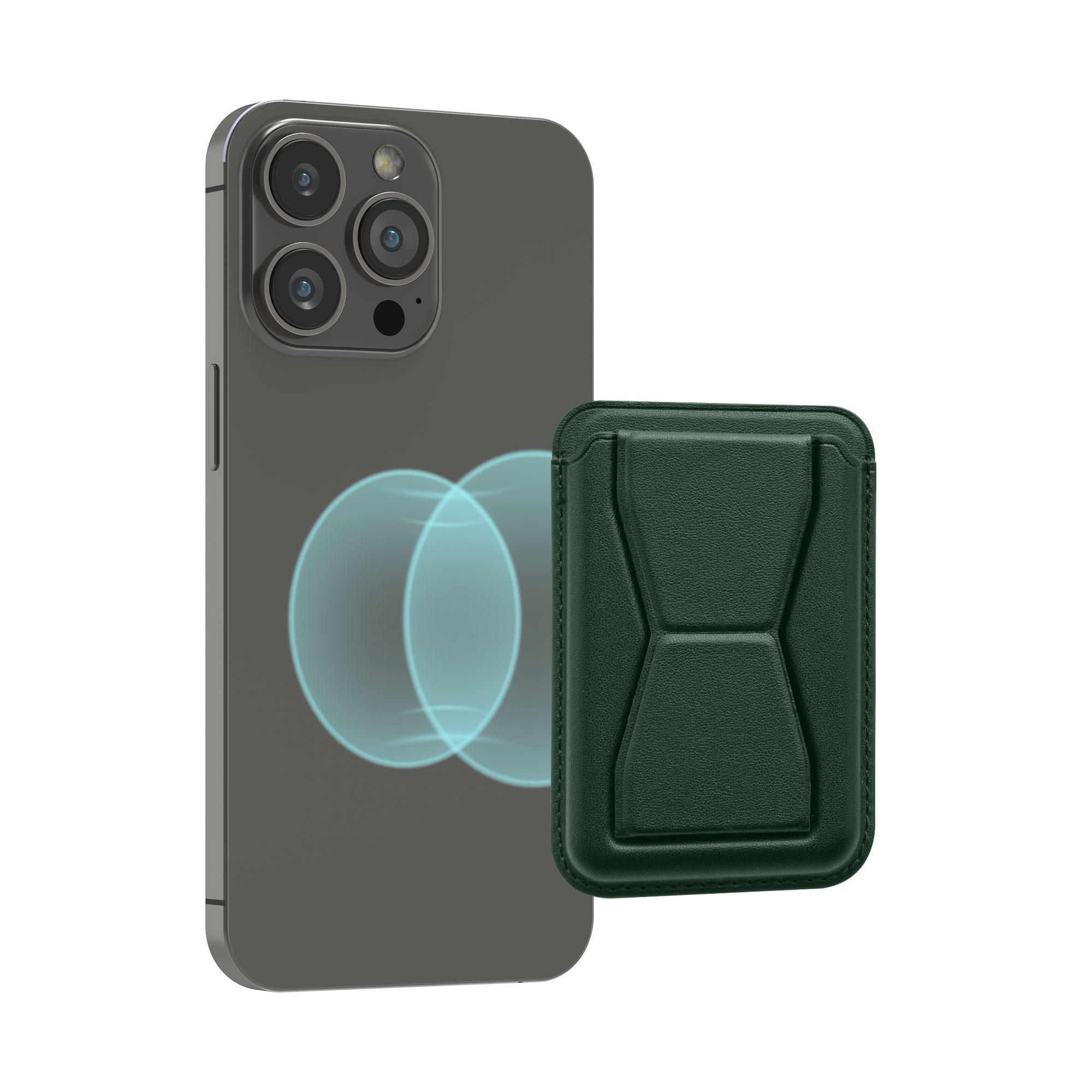 Cross selling Kartenhalter für Apple iPhone 16 / 15 / 14 / 13 / 12 Serie