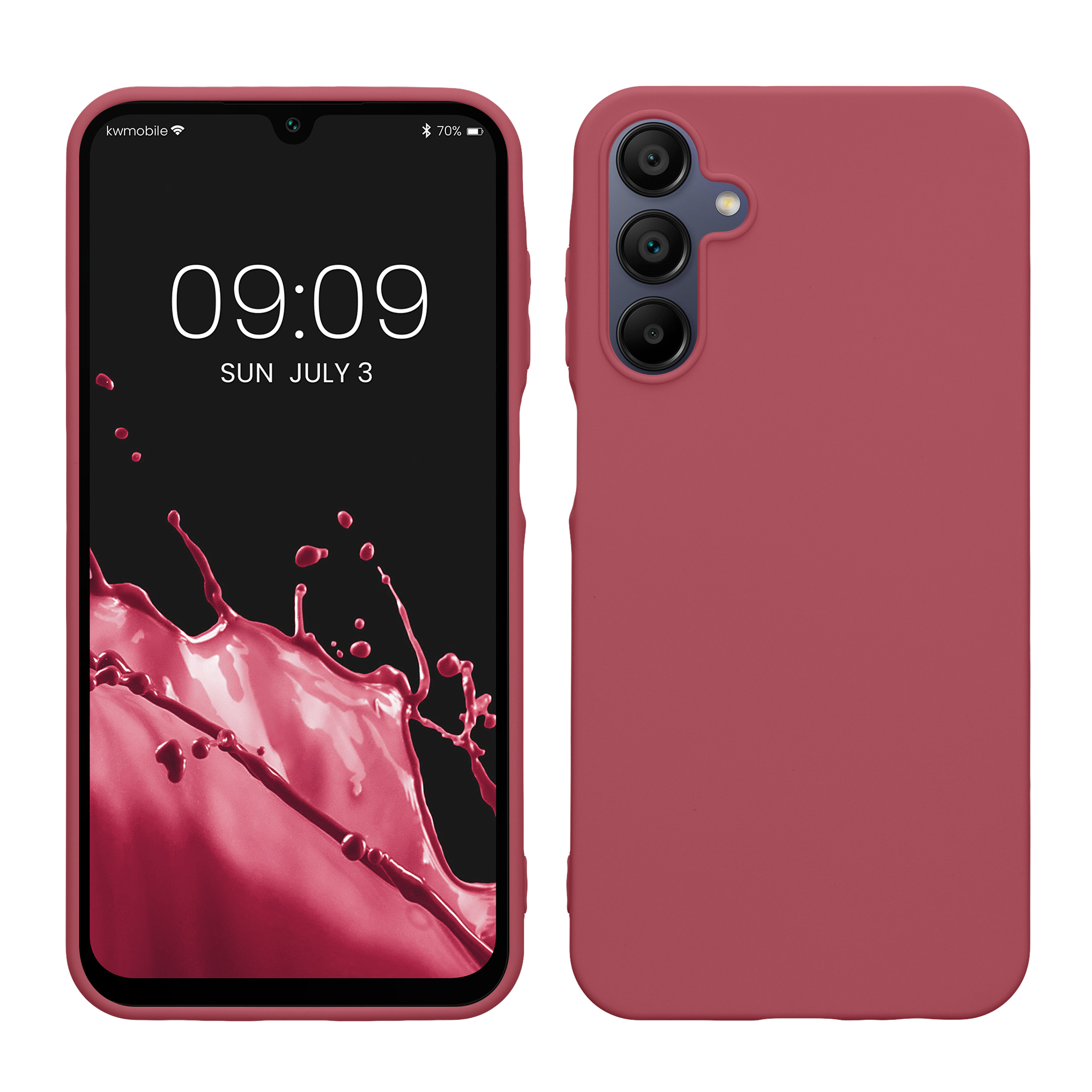 TPU Hülle für Samsung Galaxy A15 5G in Dark Rose TPU Hülle für Samsung Galaxy A15 5G in Dark Rose