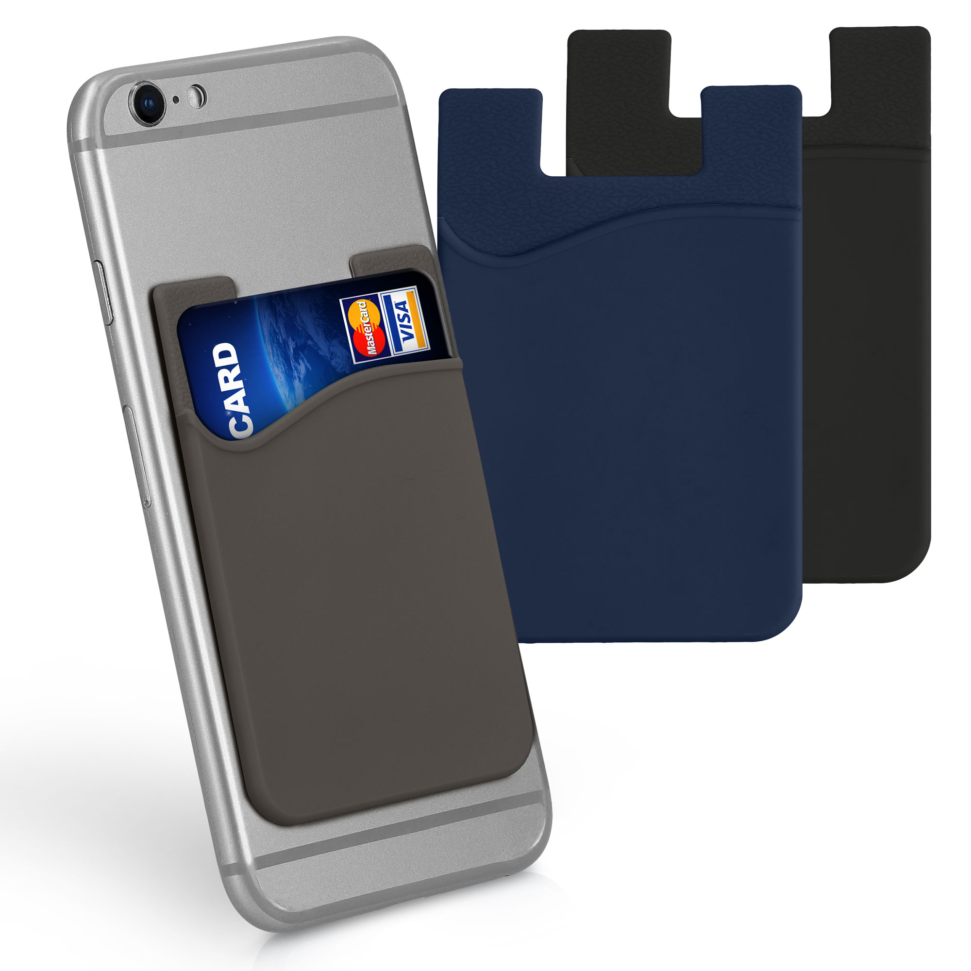 Kreditkarten Hülle aufklebbar Silikon Kreditkarten Hülle aufklebbar Silikon