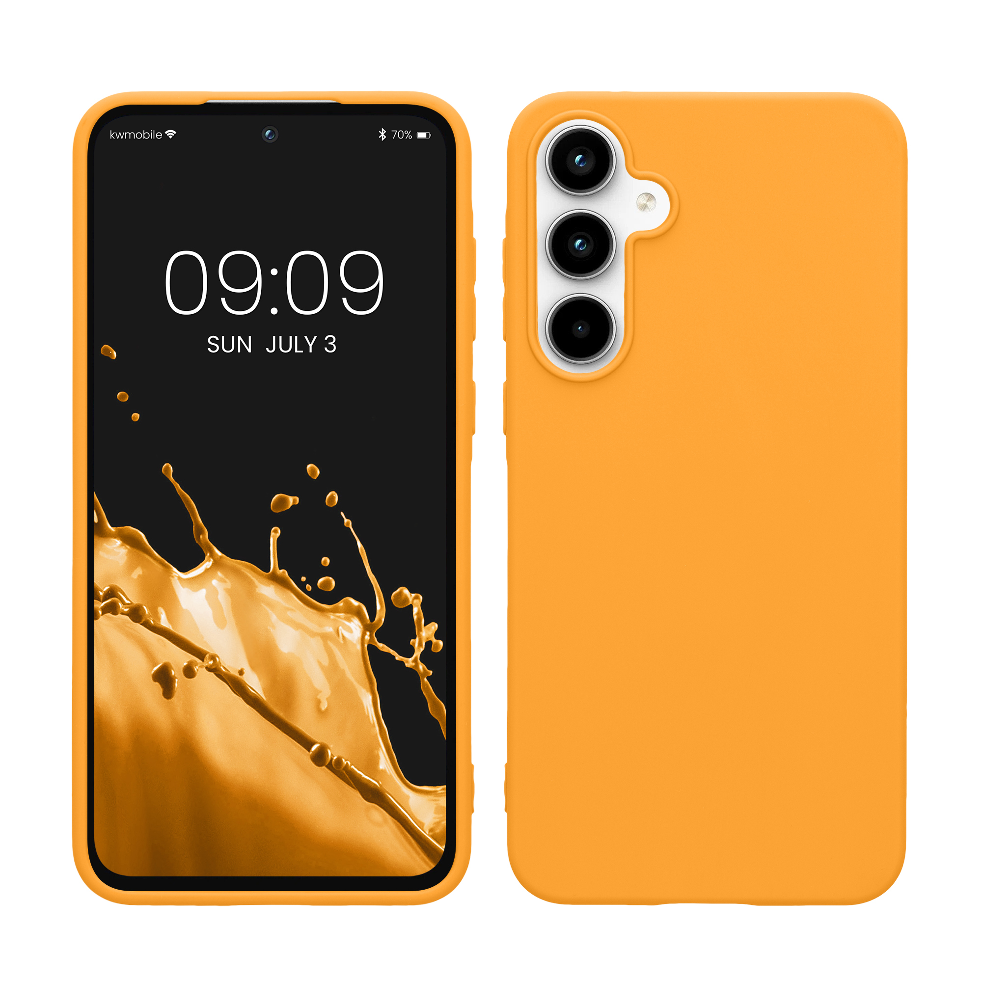 TPU Hülle für Samsung Galaxy A55 5G in Fruity Orange