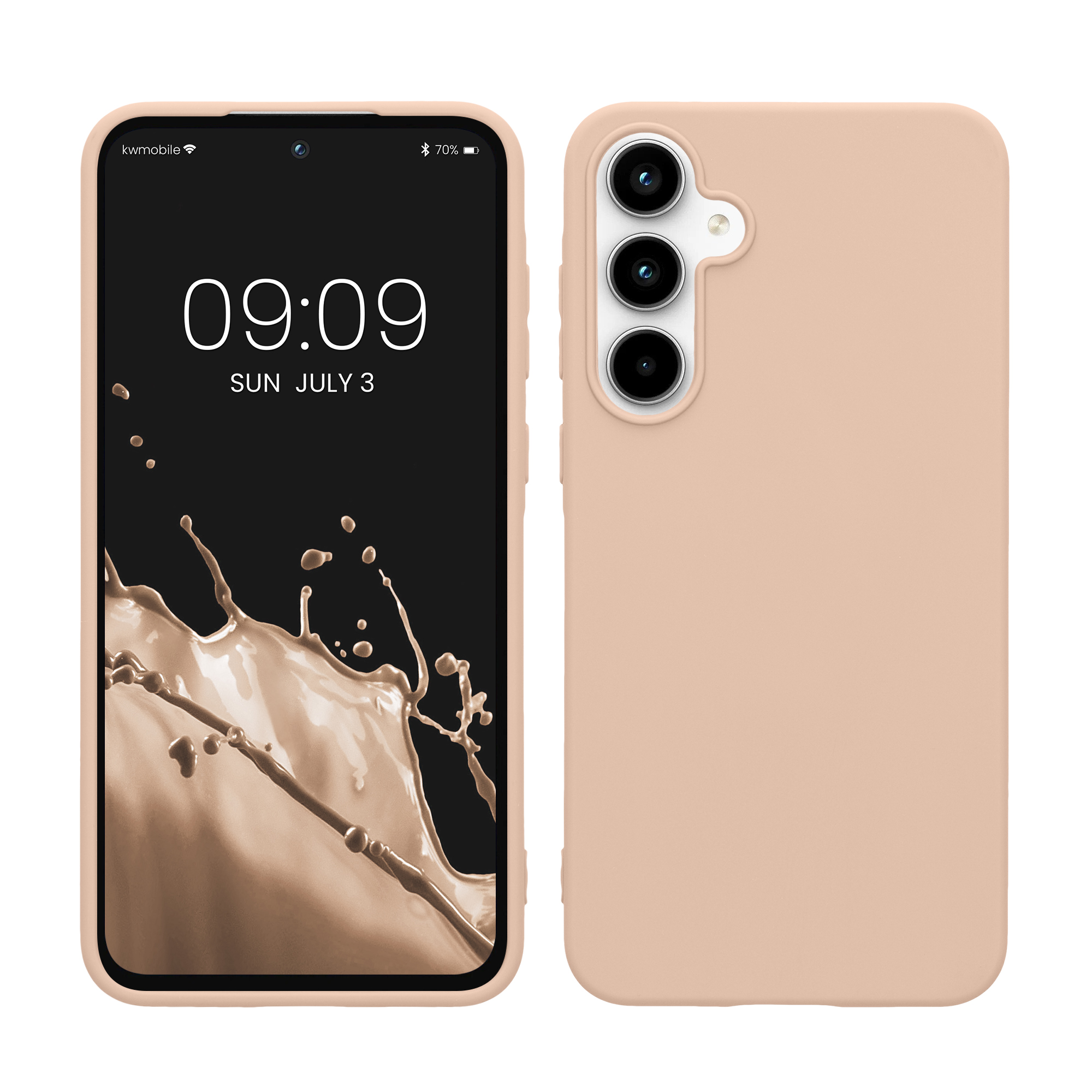 TPU Hülle für Samsung Galaxy A55 5G in Coconut Swirl
