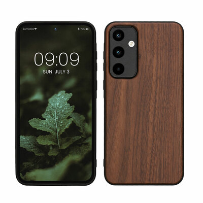Holzhülle mit TPU Bumper für Samsung Galaxy A55 5G