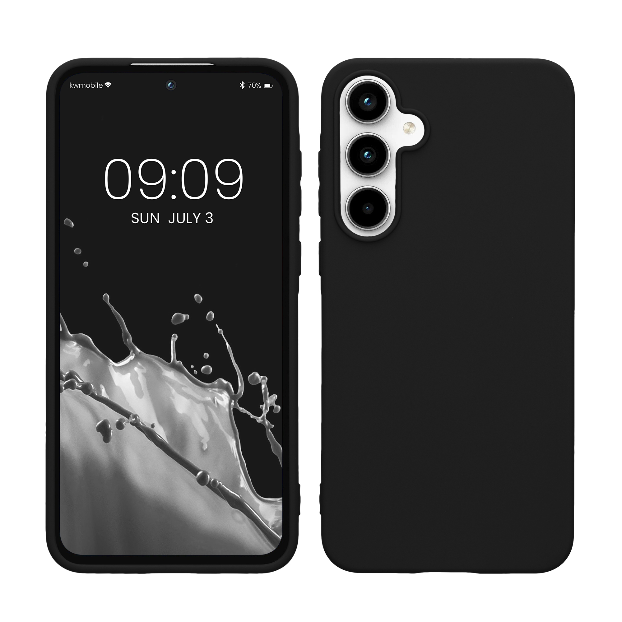 TPU Hülle für Samsung Galaxy A55 5G in Schwarz