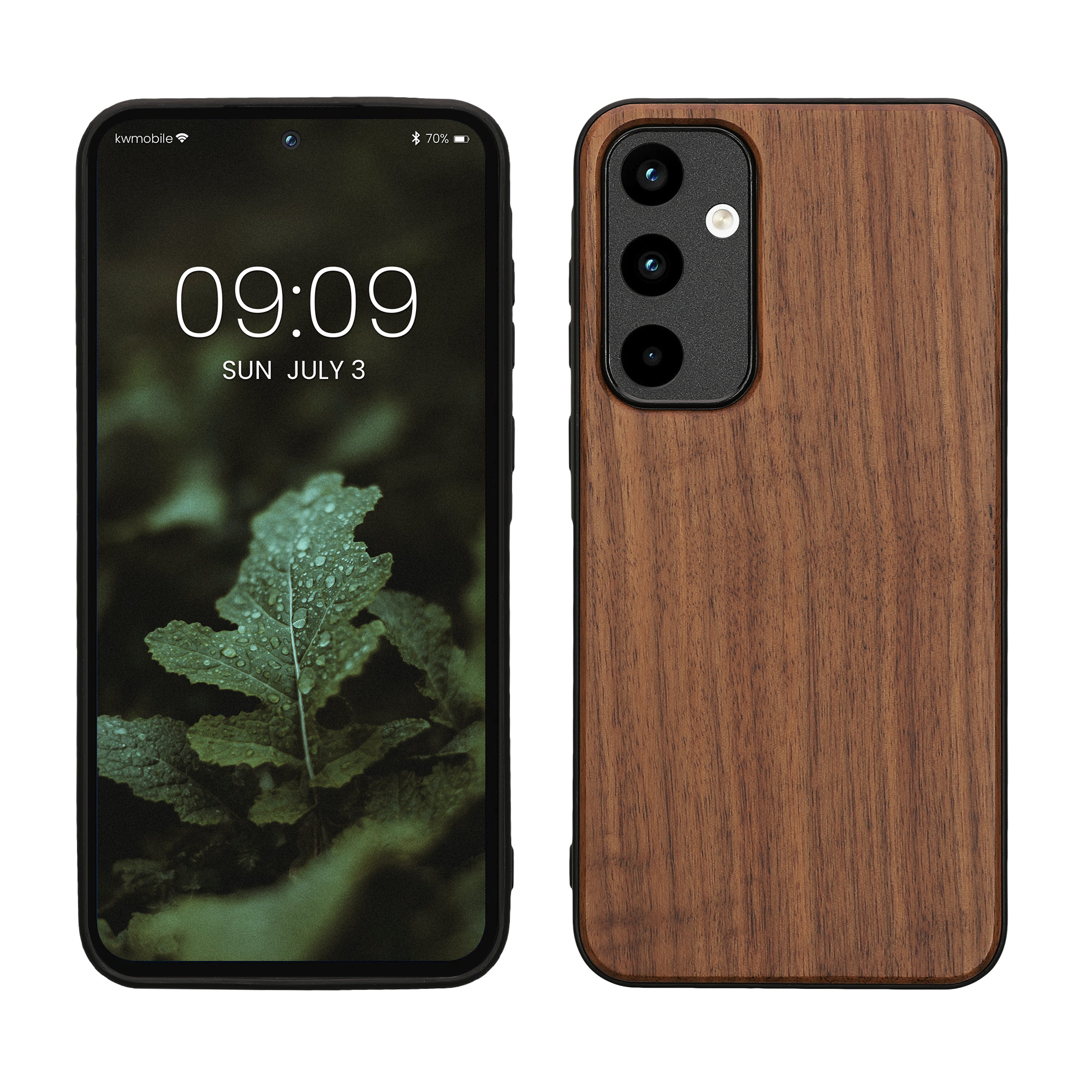 Holzhülle mit TPU Bumper für Samsung Galaxy A35