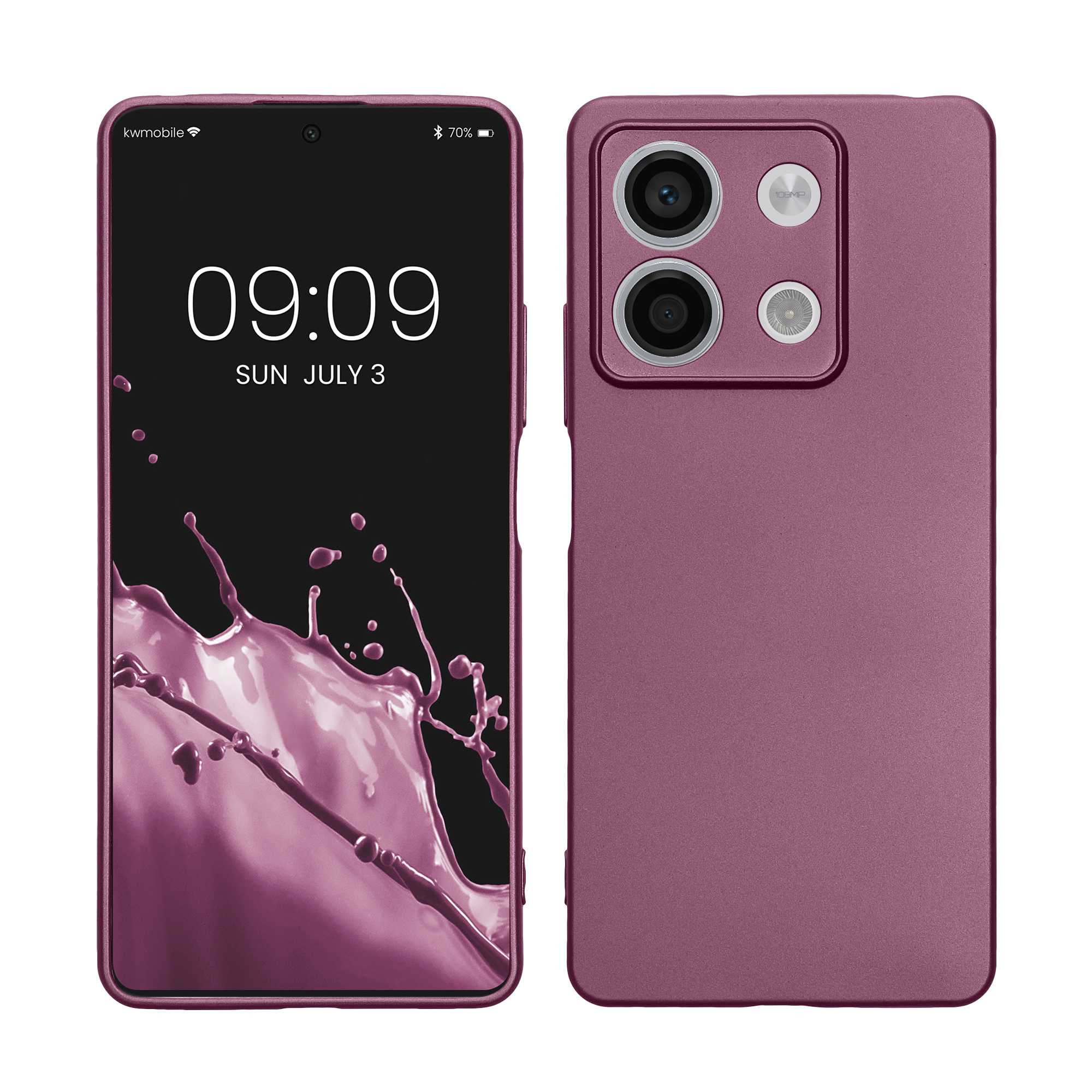 TPU Hülle für Xiaomi Redmi Note 13 5G in Metallic Lavendel TPU Hülle für Xiaomi Redmi Note 13 5G in Metallic Lavendel