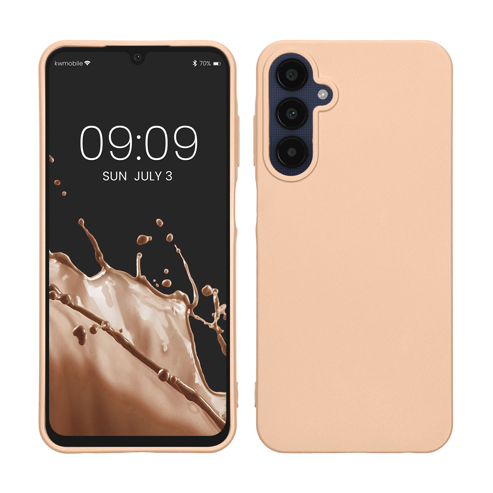 TPU Hülle für Samsung Galaxy A25 in Metallic Gold TPU Hülle für Samsung Galaxy A25 in Metallic Gold