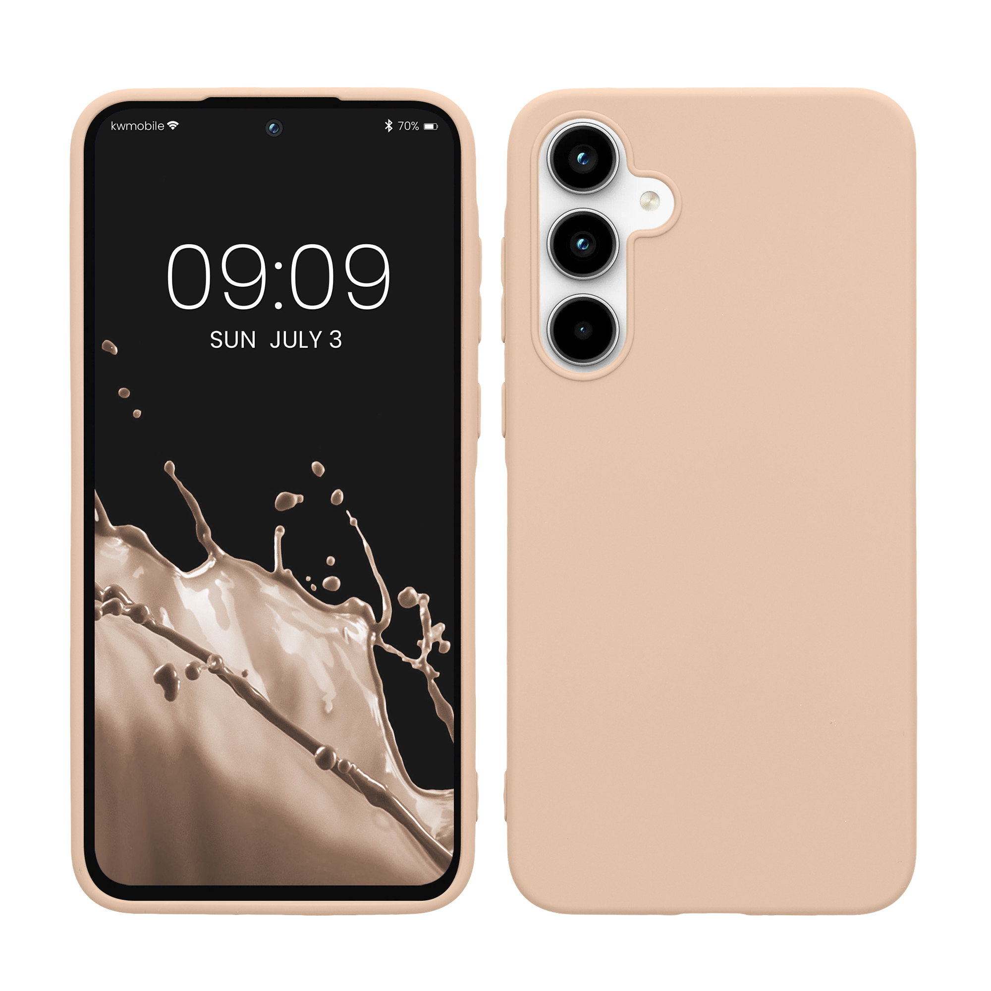 TPU Hülle für Samsung Galaxy A35 in Coconut Swirl