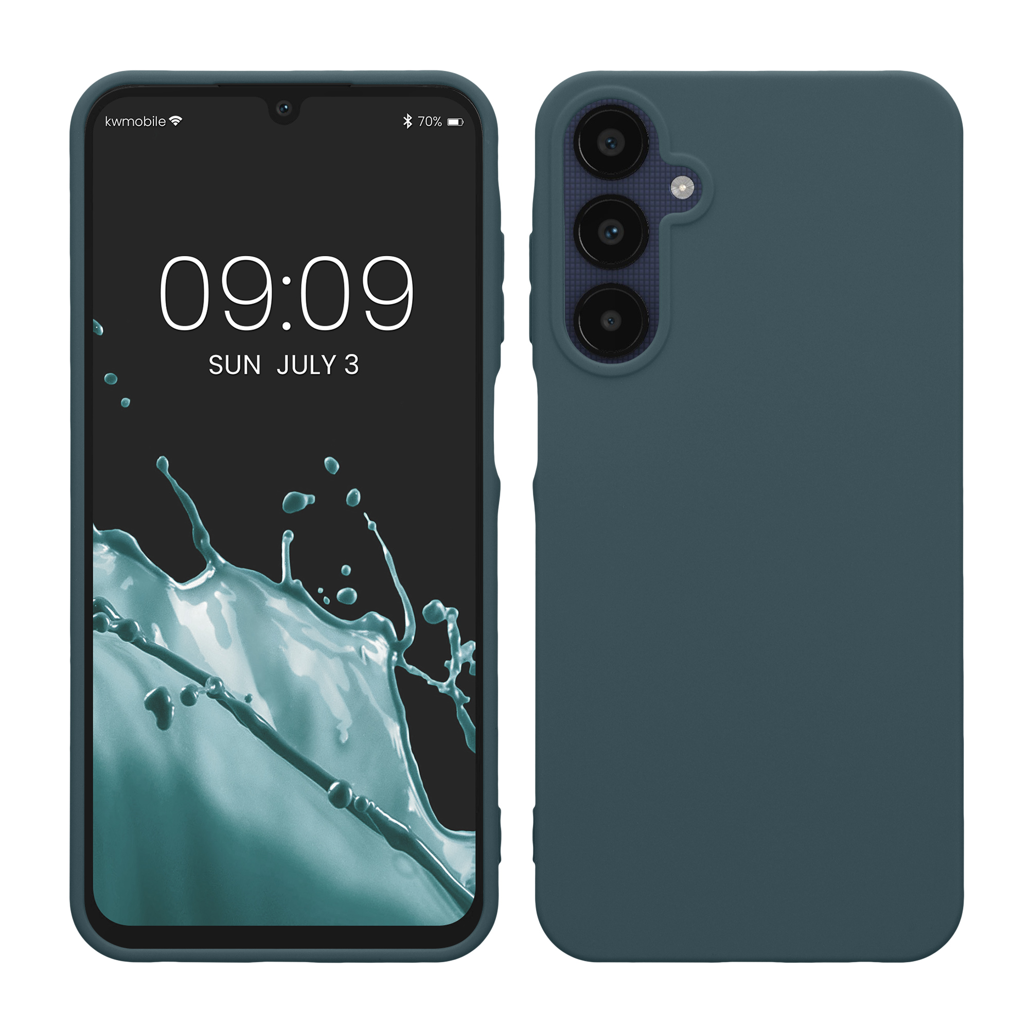 TPU Hülle für Samsung Galaxy A25 in Dunkler Schiefer TPU Hülle für Samsung Galaxy A25 in Dunkler Schiefer