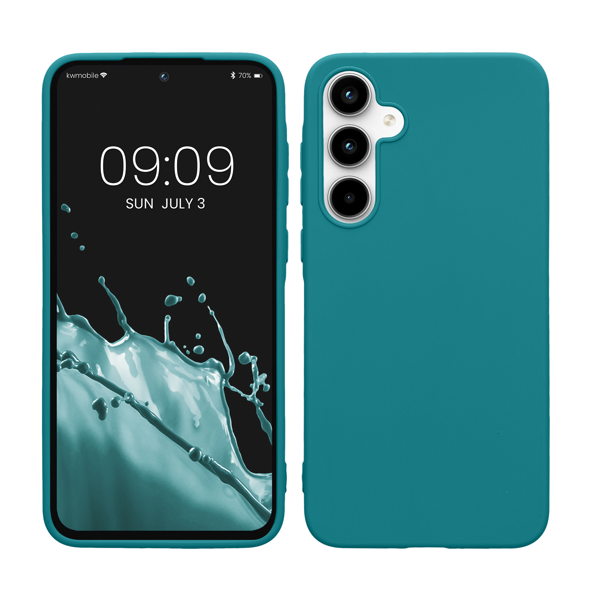 TPU Hülle für Samsung Galaxy A35 in Petrol matt