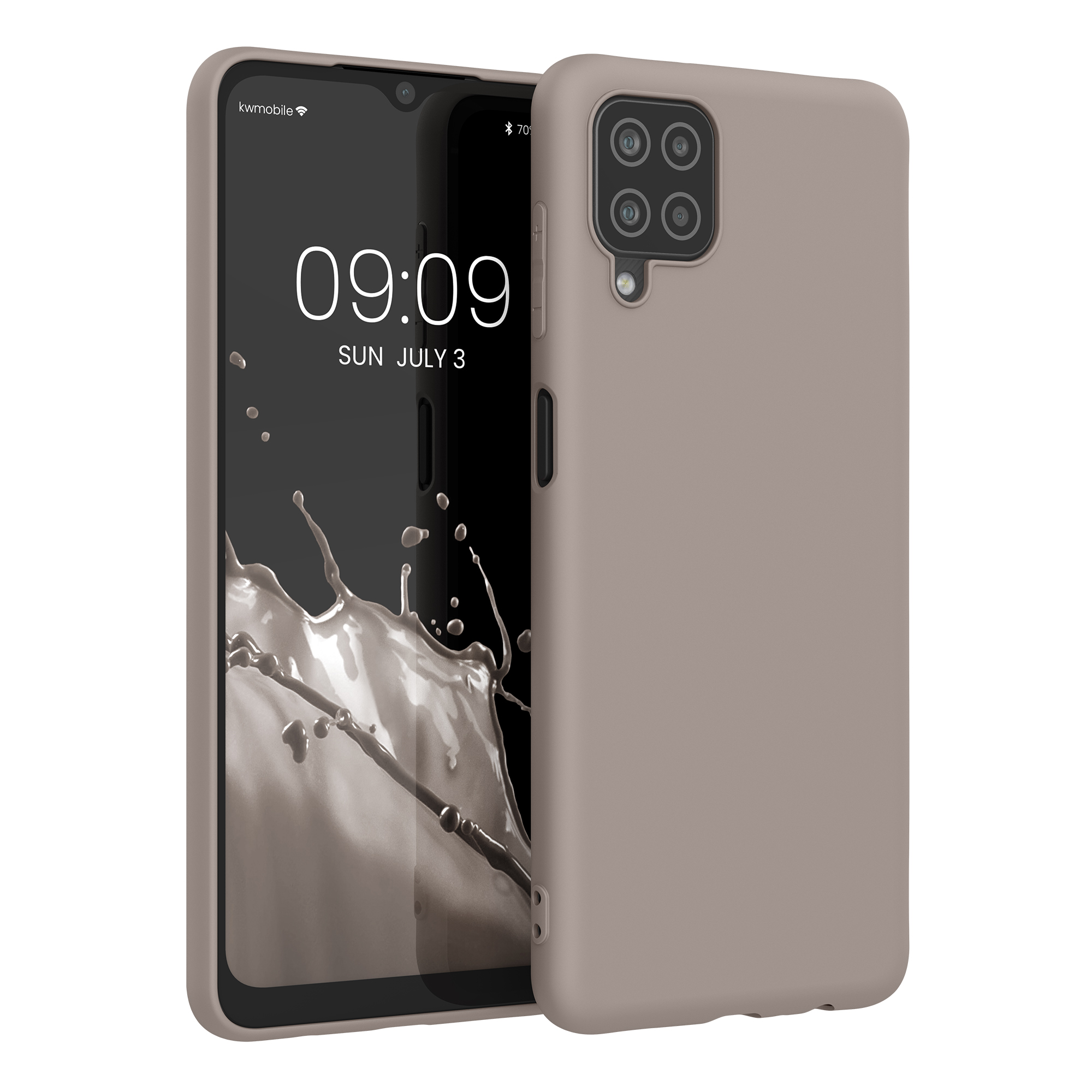TPU Hülle für Samsung Galaxy A12 in Taupe TPU Hülle für Samsung Galaxy A12 in Taupe