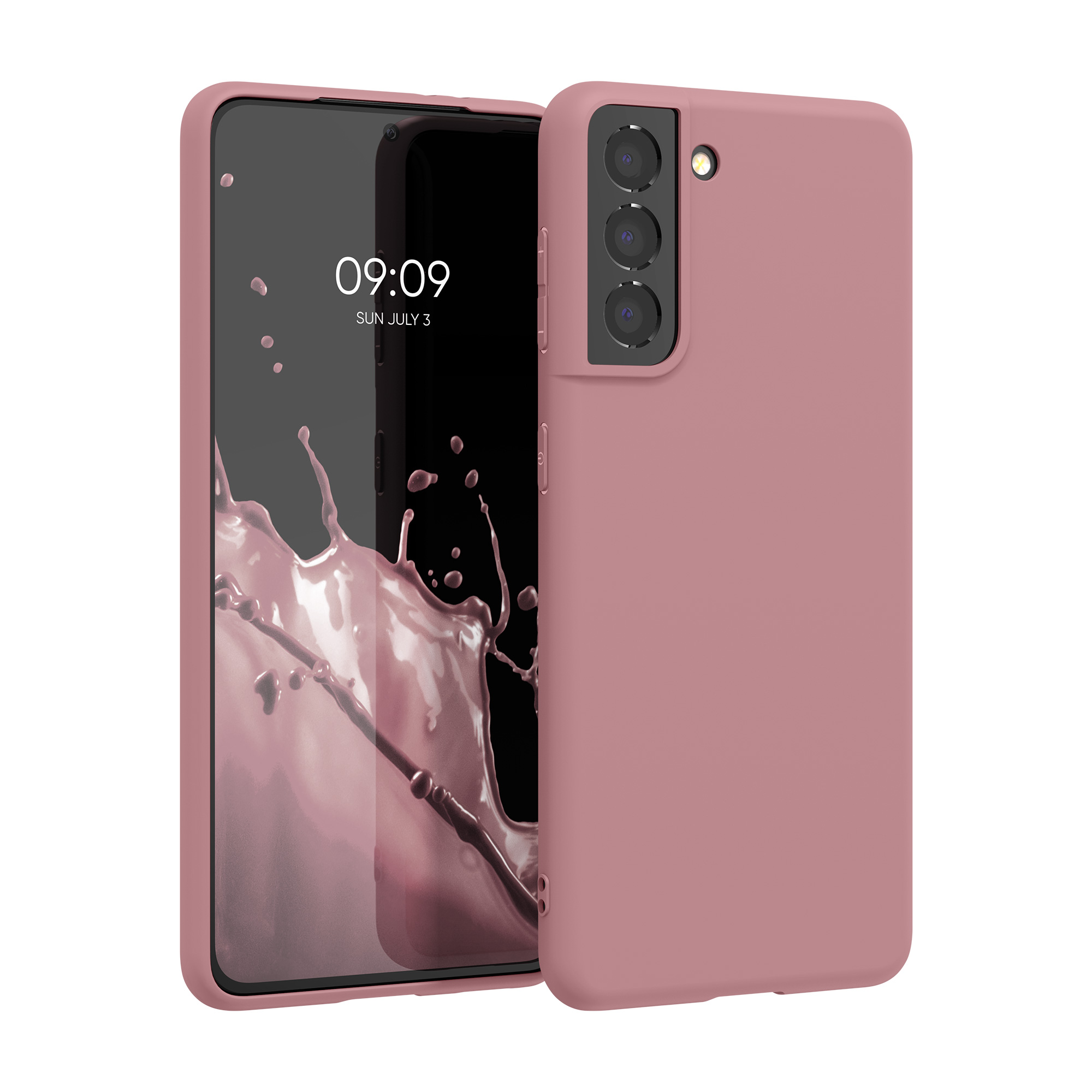 Cross selling TPU Hülle für Samsung Galaxy S21 in Altrosa