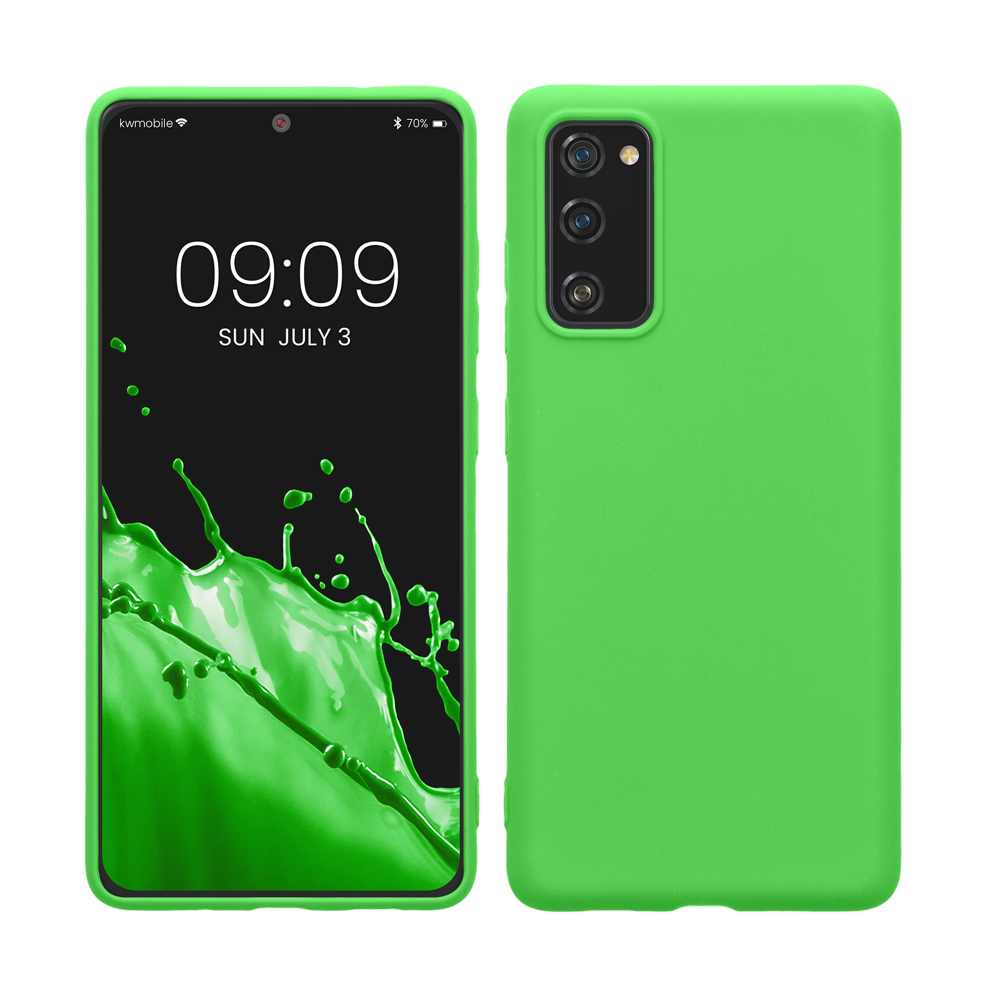 Cross selling TPU Hülle für Samsung Galaxy S20 FE in Limettengrün