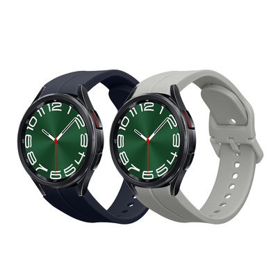 2x Armband kompatibel mit Samsung Galaxy Watch 6 / Watch 6 Classic
