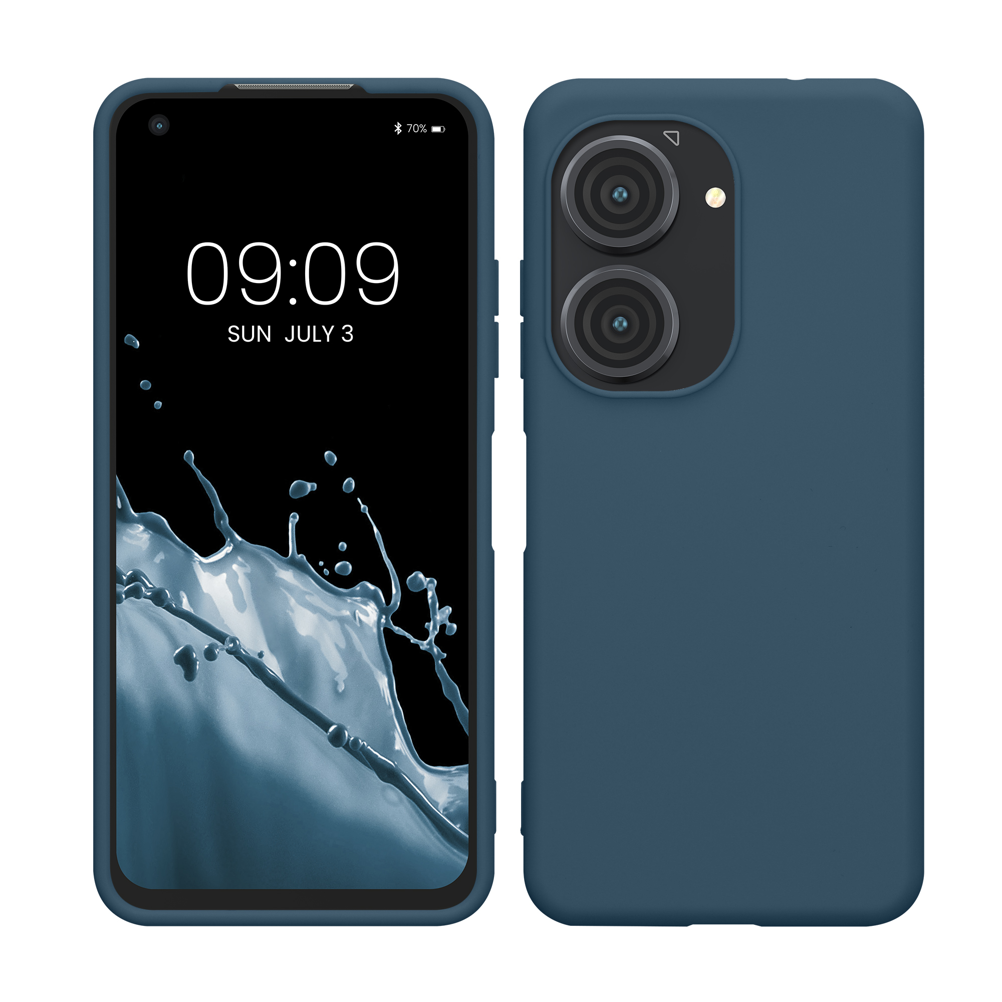 TPU Hülle für ASUS Zenfone 10 / Zenfone 9 in Marineblau TPU Hülle für ASUS Zenfone 10 / Zenfone 9 in Marineblau