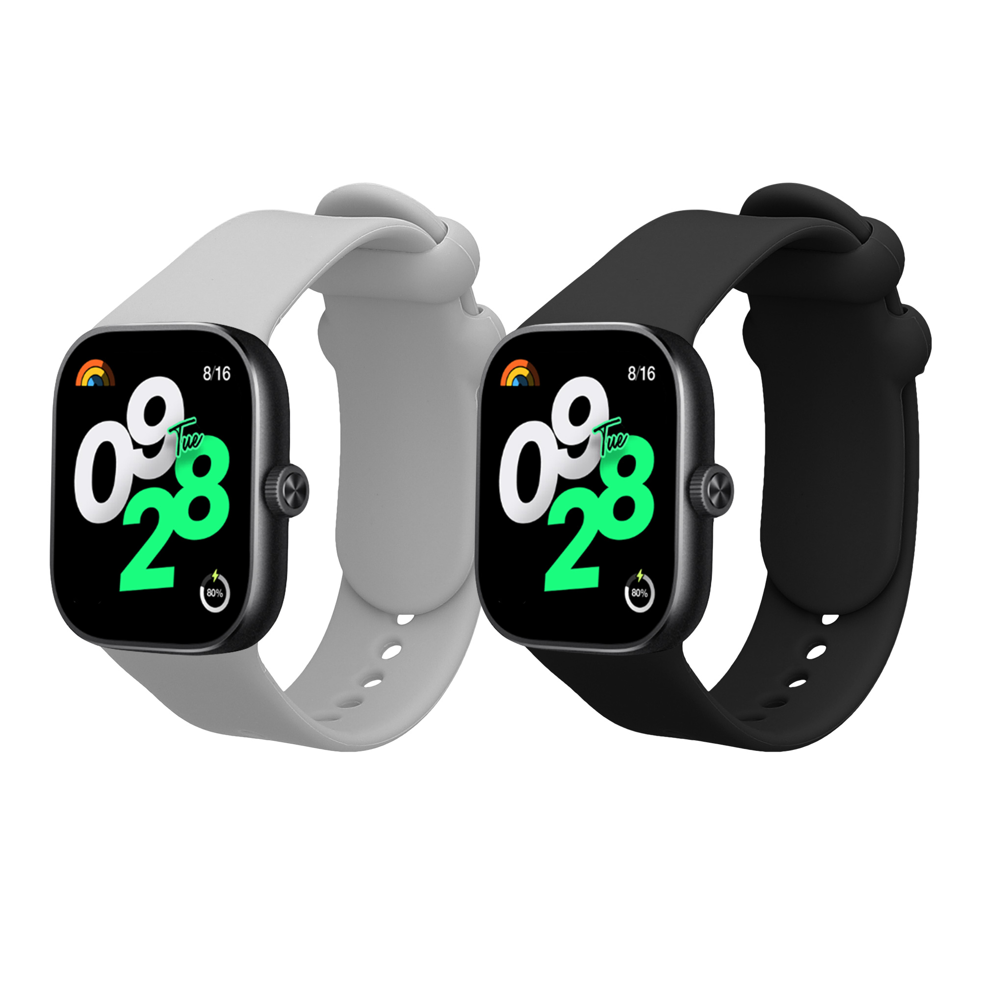 2x Armband kompatibel mit Xiaomi Redmi Watch 4 / Watch 5 / Watch 5 eSIM