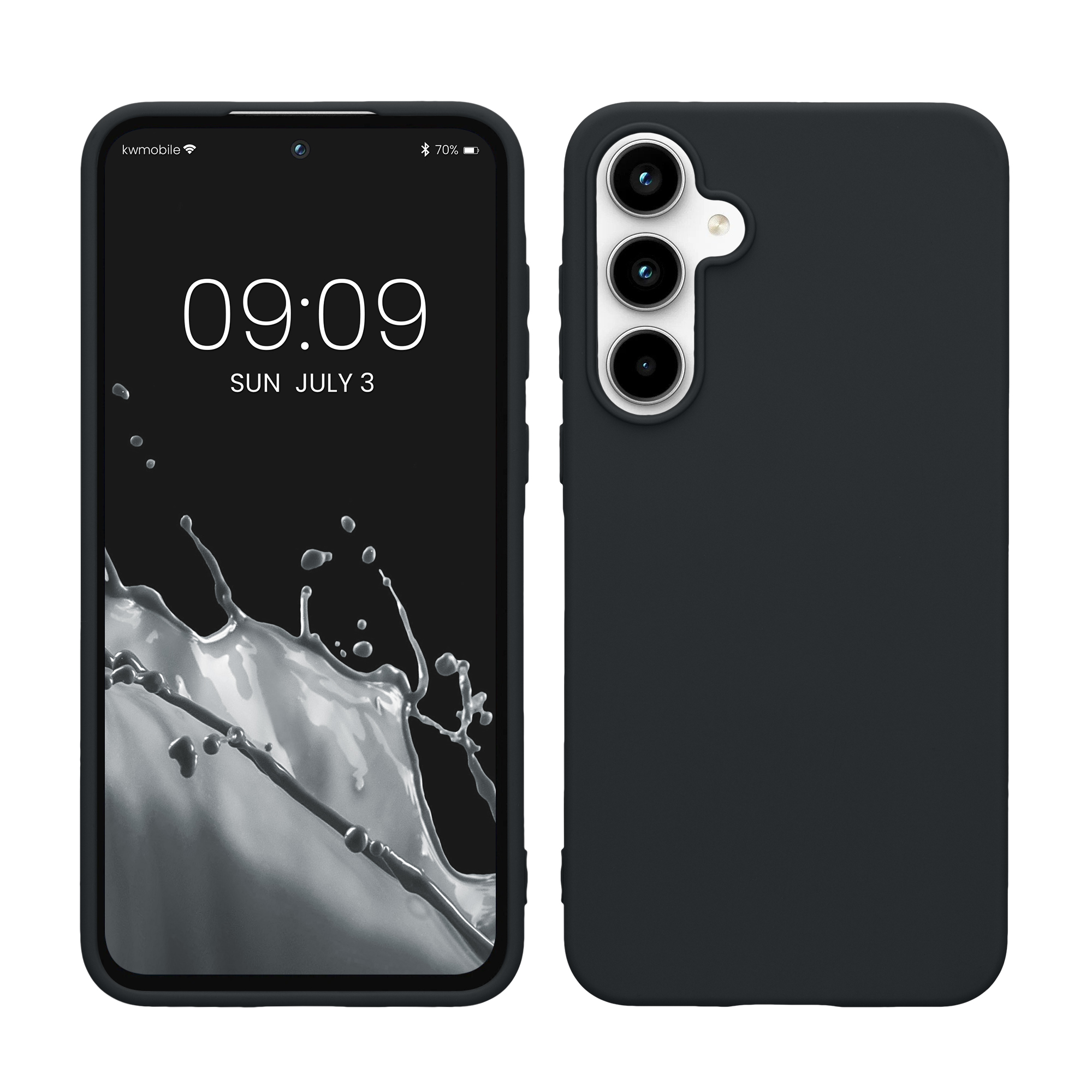 TPU Hülle für Samsung Galaxy A55 5G in Heidelbeerblau